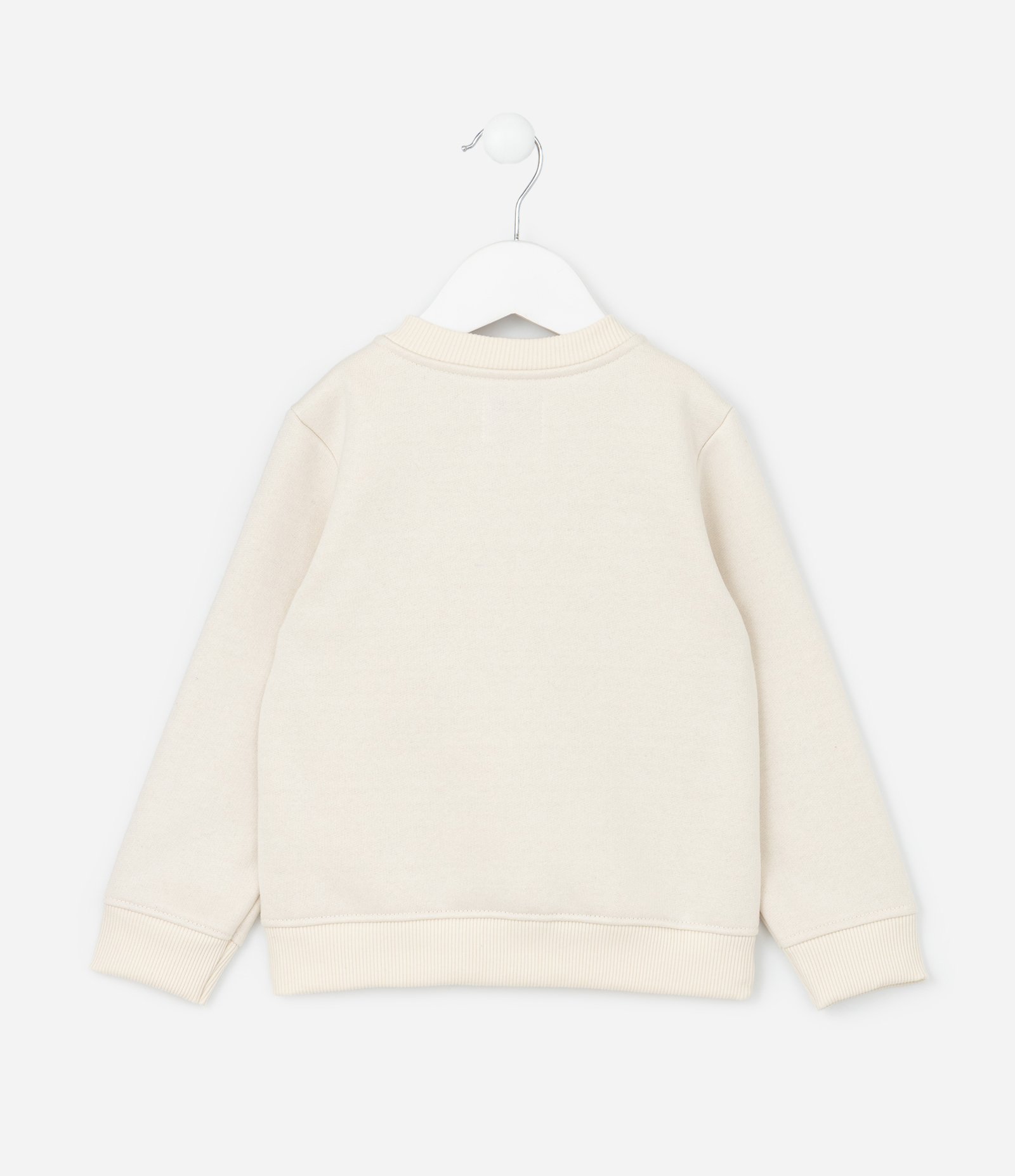 Conjunto Infantil com Bordado Urso e Flor - Tam 1 a 6  Anos Marrom/Bege 3