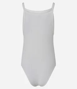 Body em Poliamida Seamless com Alças Finas