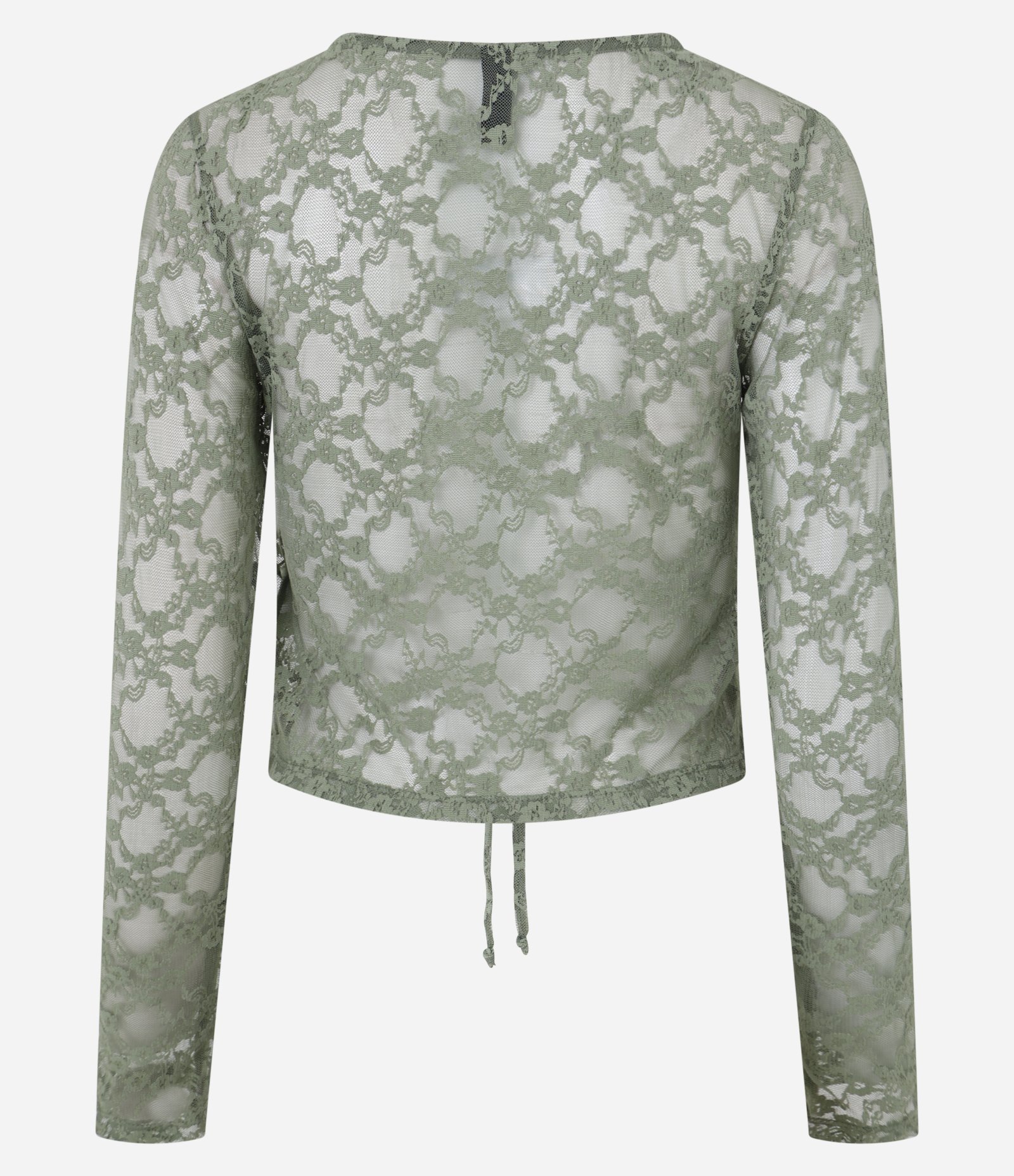 Blusa em Renda com Lacinhos Frontais Verde 8