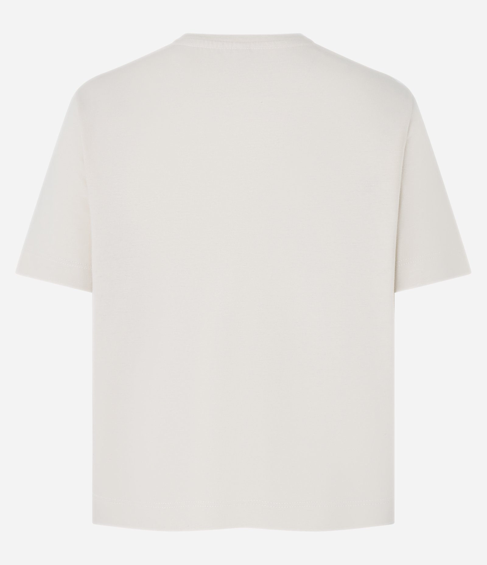 Blusa Baby Look em Algodão com Florzinhas Bege 4