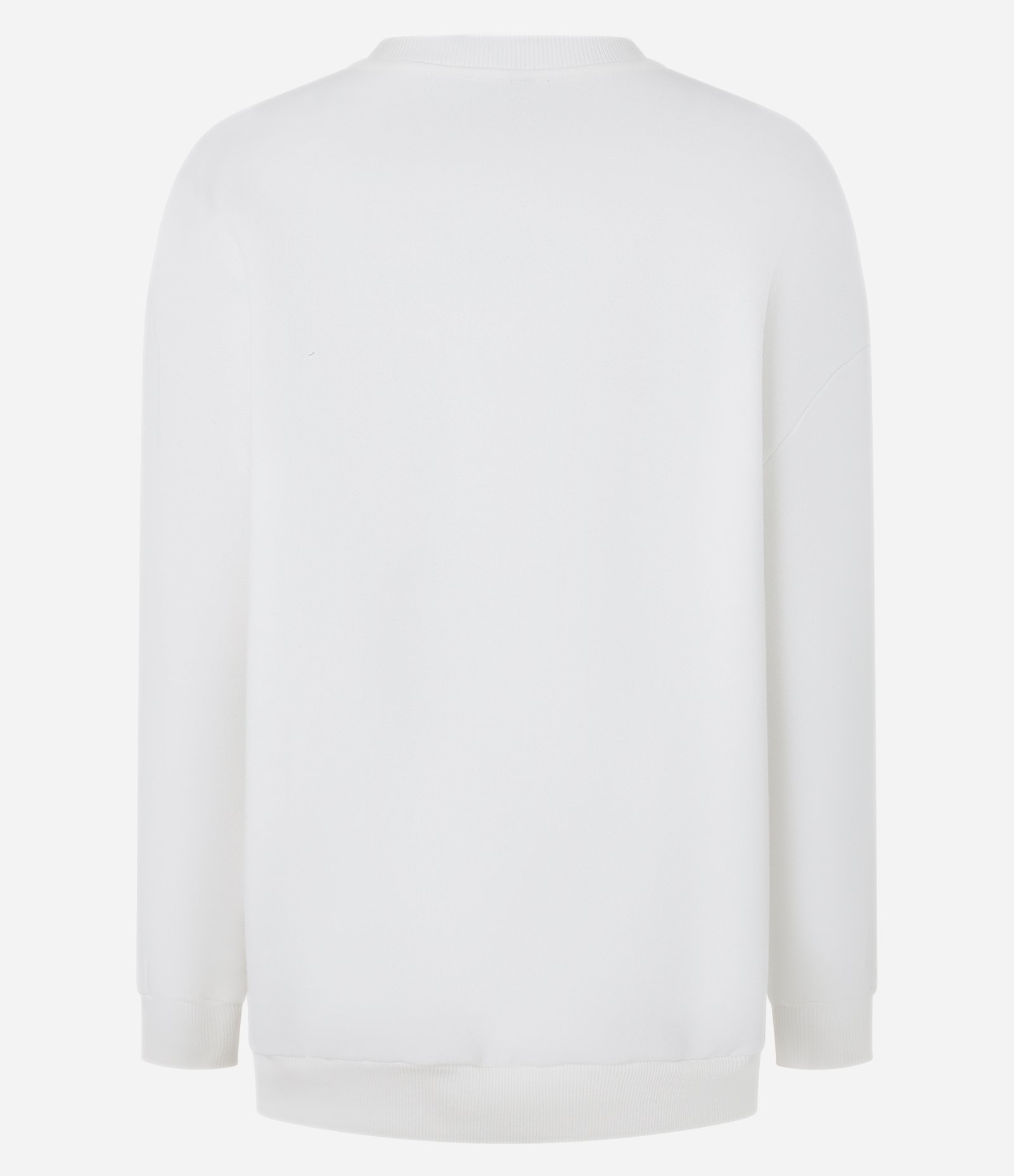 Moletom Over com Forro Fleece e Estampa Botinhas Cowgirls Branco 2