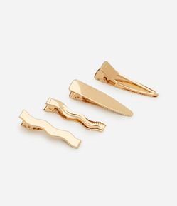 Kit 04 Presilhas de Cabelo Diversas