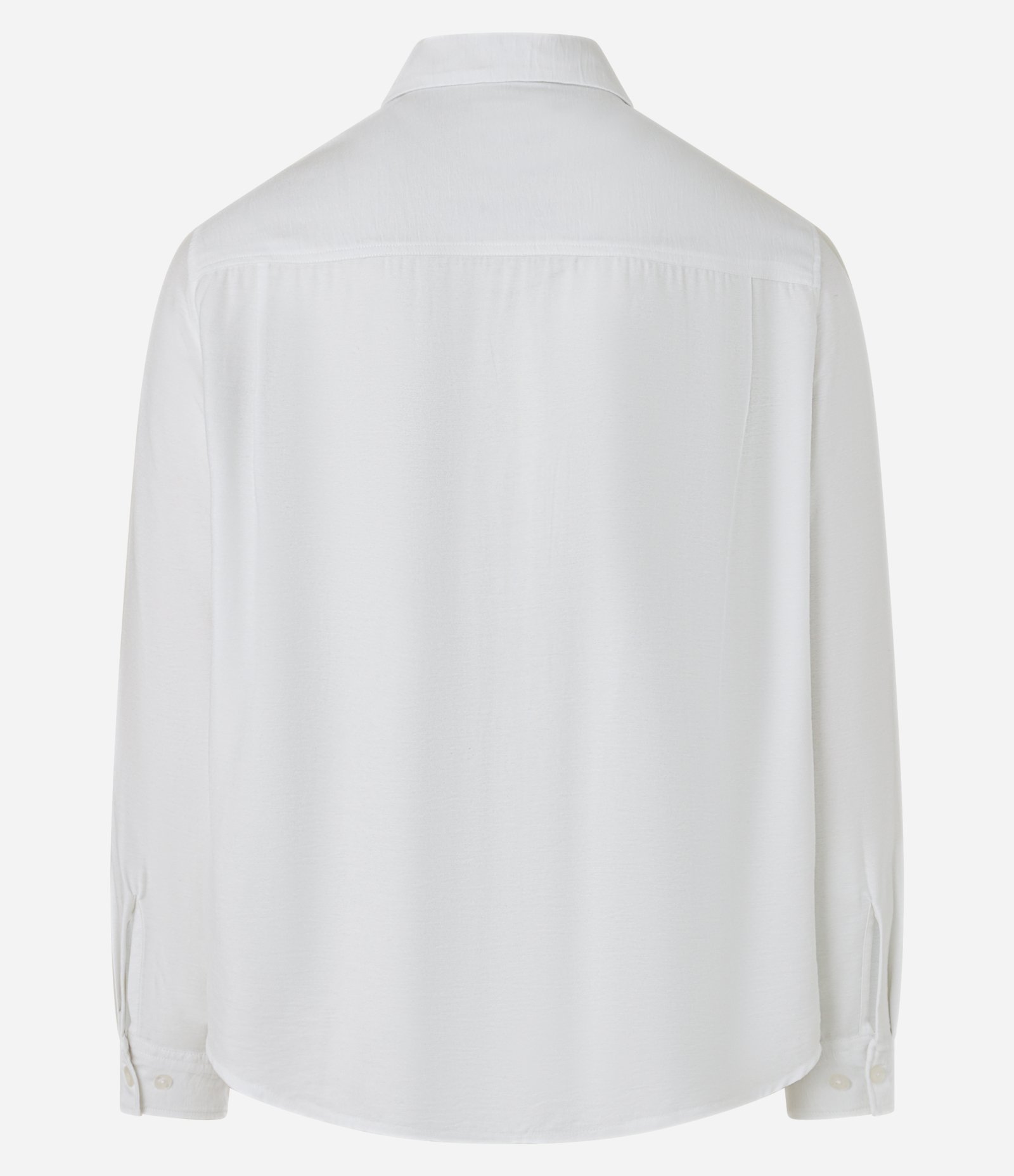 Camisa Comfort em Viscose com Textura Branco 2