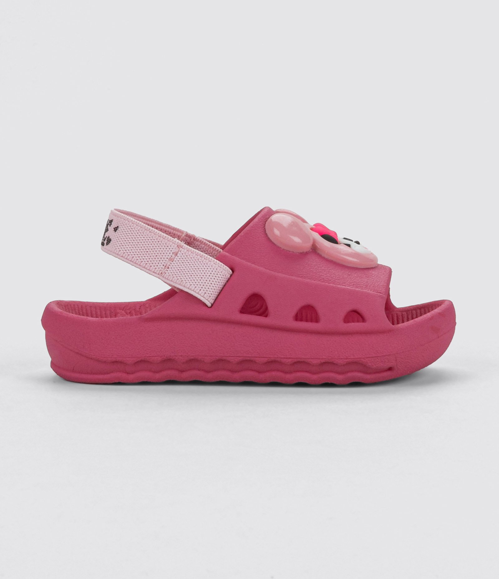 Chinelo Infantil com Patch Minnie - Tam 19 ao 25 Rosa 2