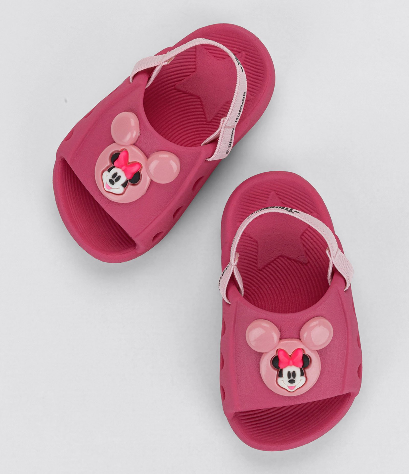 Chinelo Infantil com Patch Minnie - Tam 19 ao 25 Rosa 3