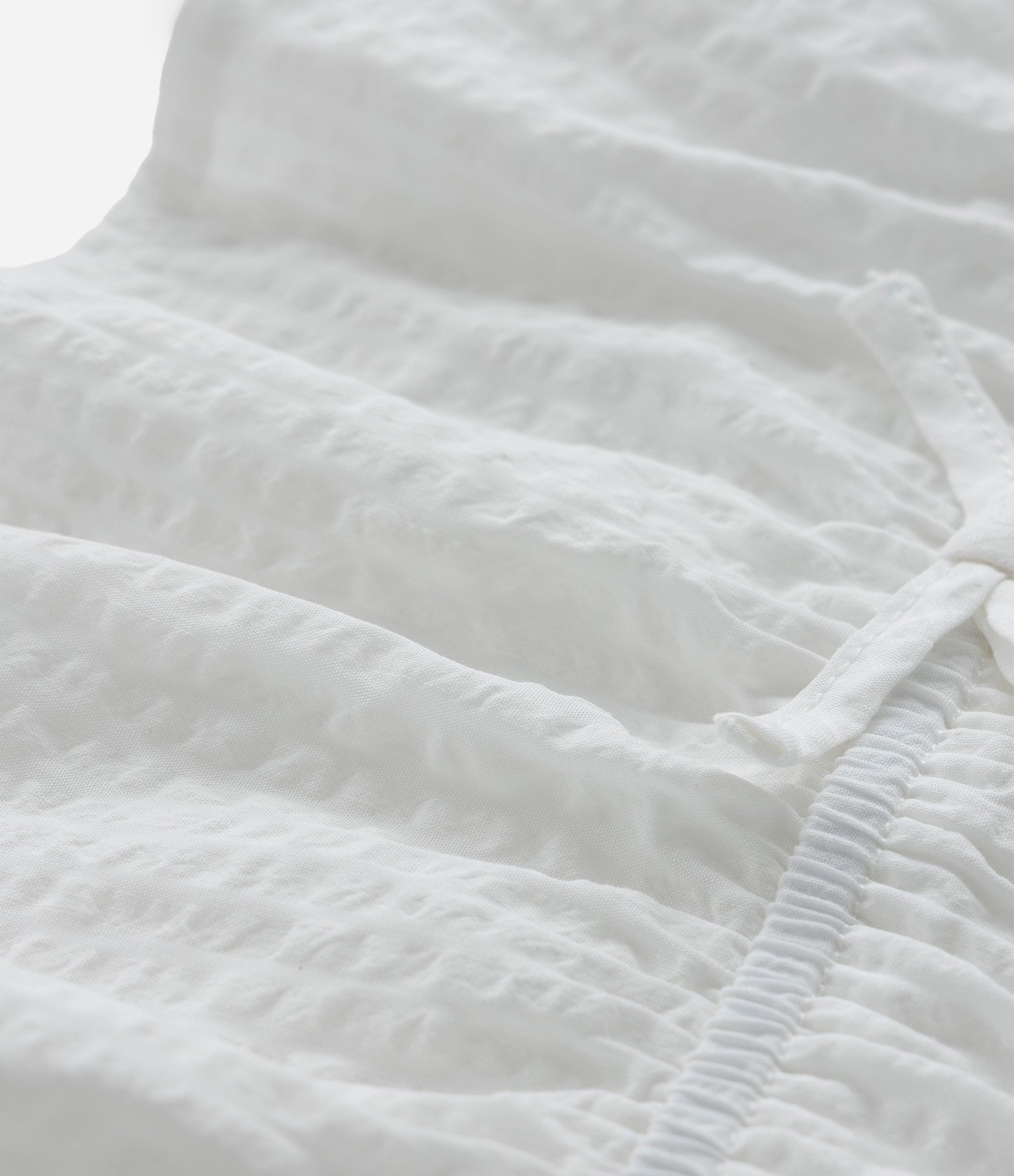 Blusa Infantil em Tricoline com Lacinhos - Tam 5 a 14 Anos Branco 3