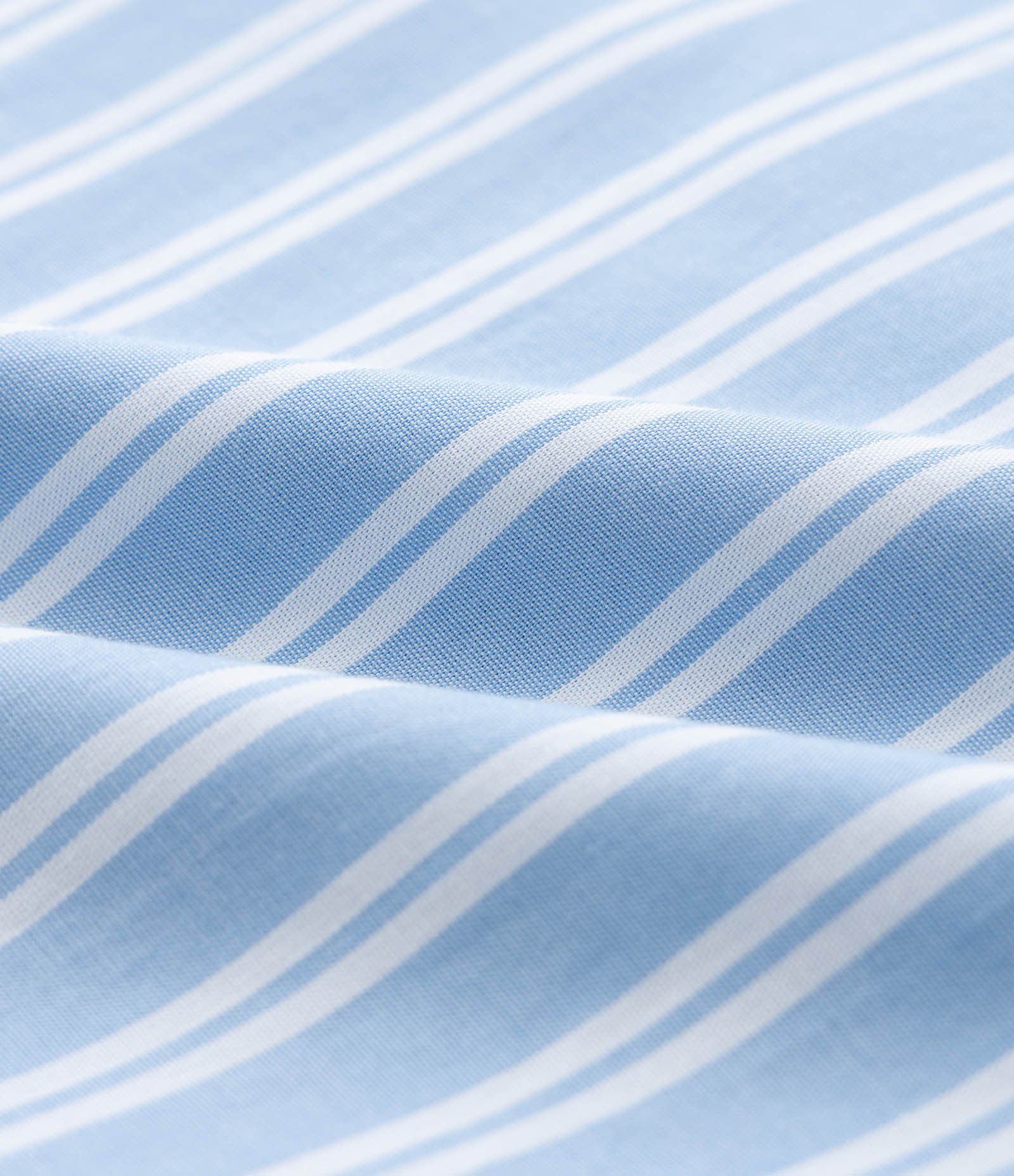 Calça Infantil em Tricoline com Estampa Listrada e Bolsos - Tam 5 a 14 Anos Azul 3