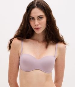 Sutiã Tomara que Caia em Poliamida com Bojo Oco e Alça Removível