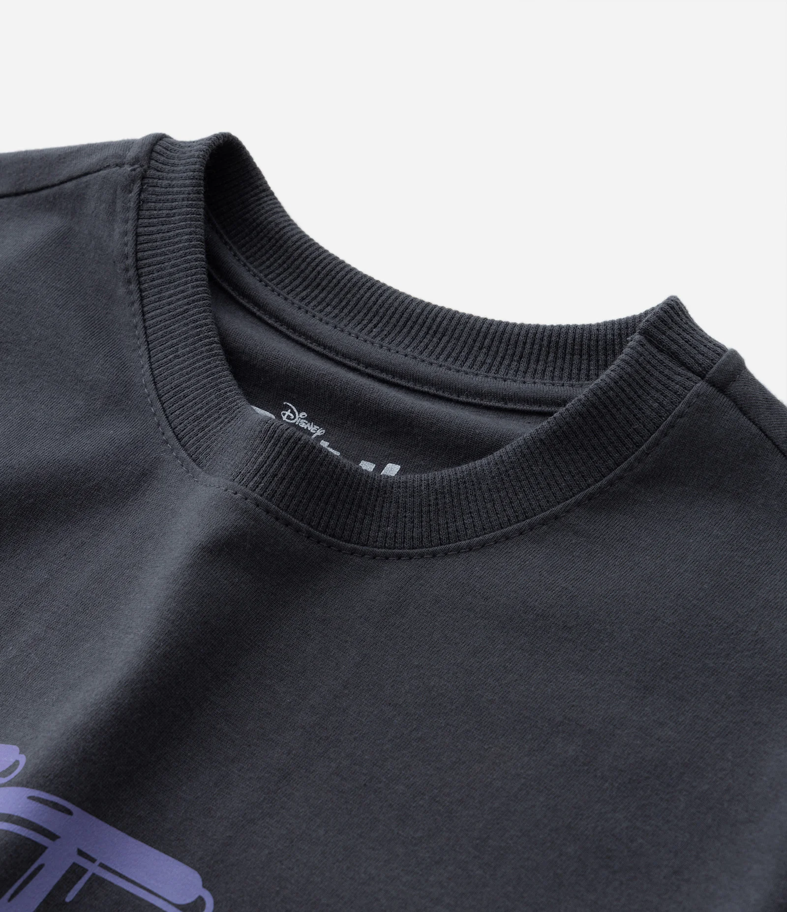 Camiseta Infantil com Estampa do Stitch - Tam 5 a 14 Anos Cinza 4