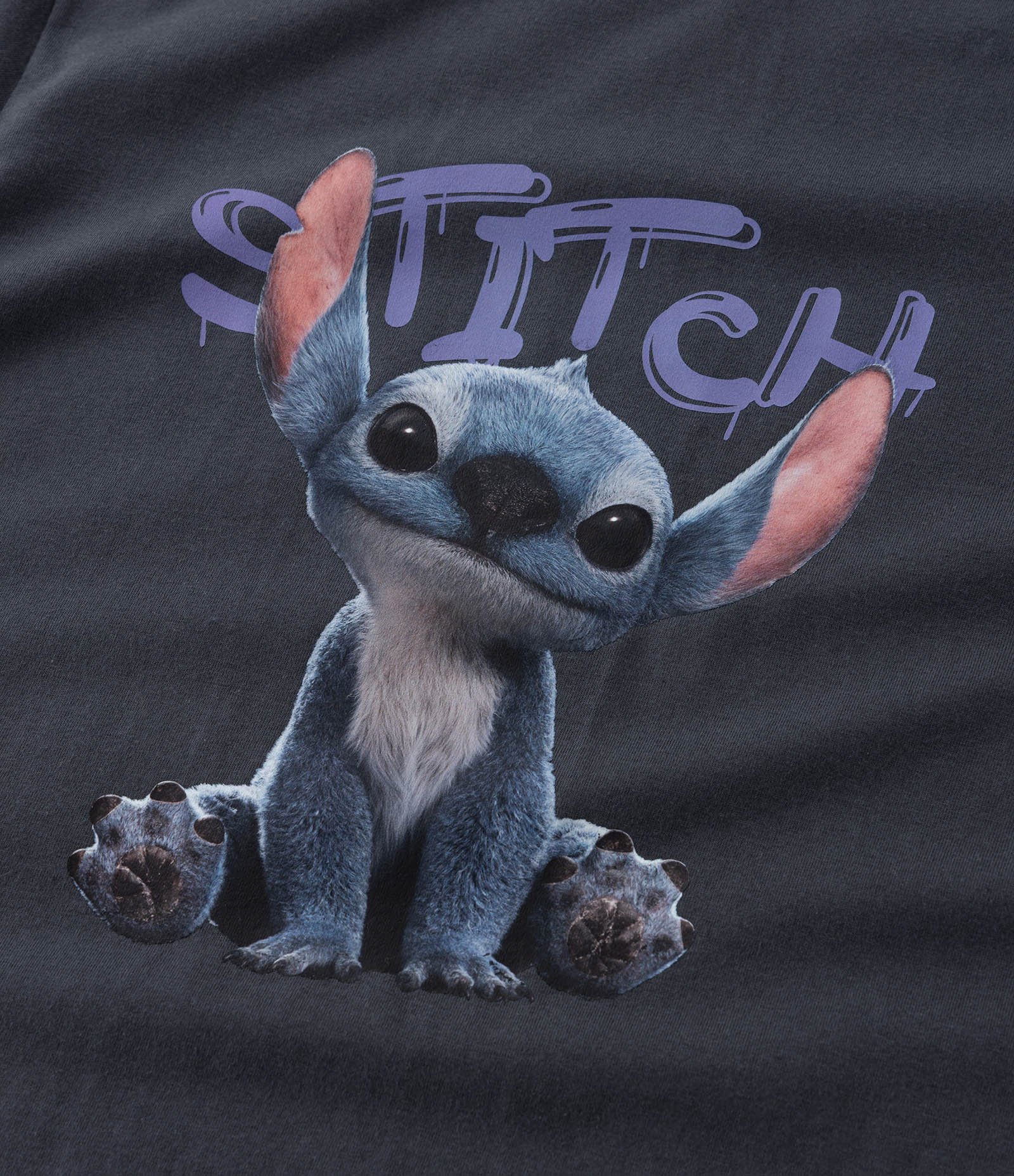 Camiseta Infantil com Estampa do Stitch - Tam 5 a 14 Anos Cinza 5