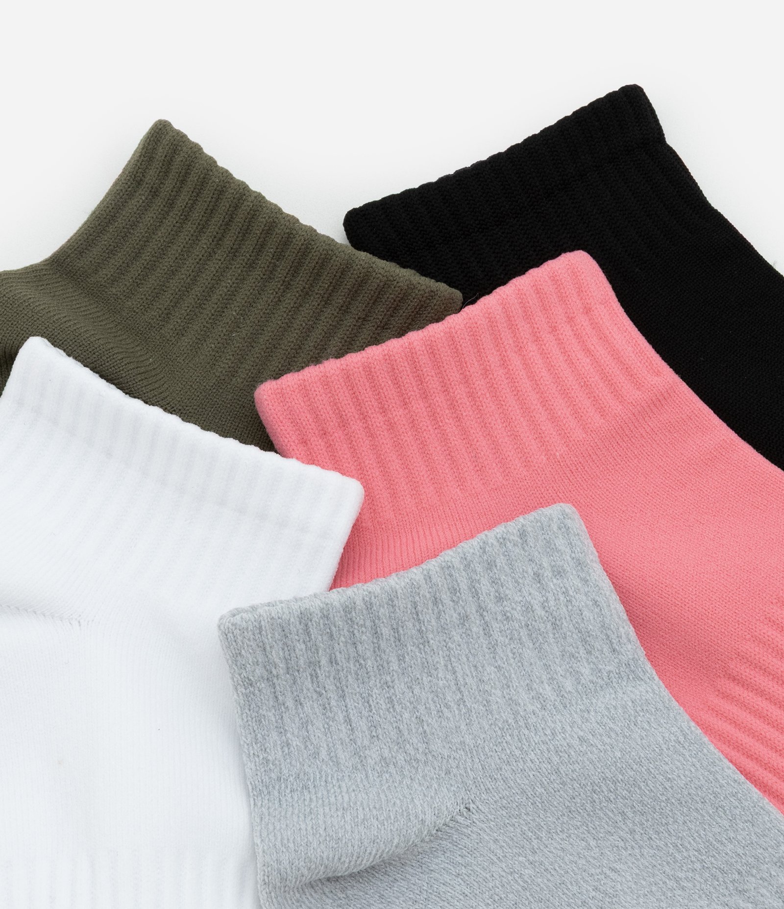 Kit 05 Meias Esportivas Cano Baixo em Poliamida Multicores 4