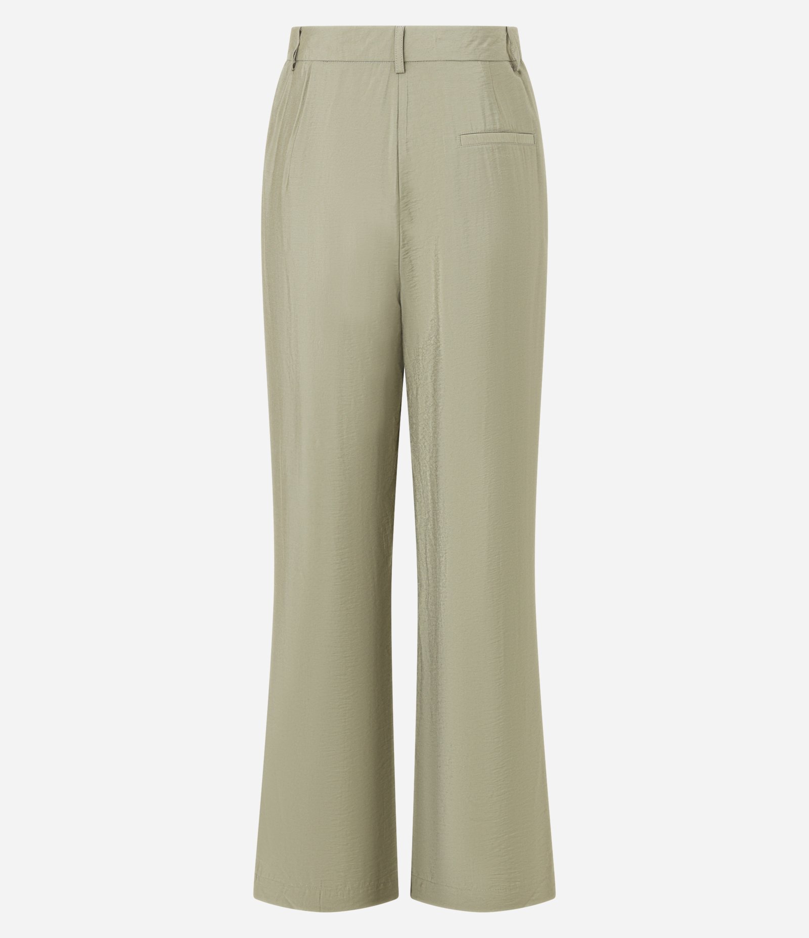 Calça Reta em Alfaiataria com Bolso Bege 6