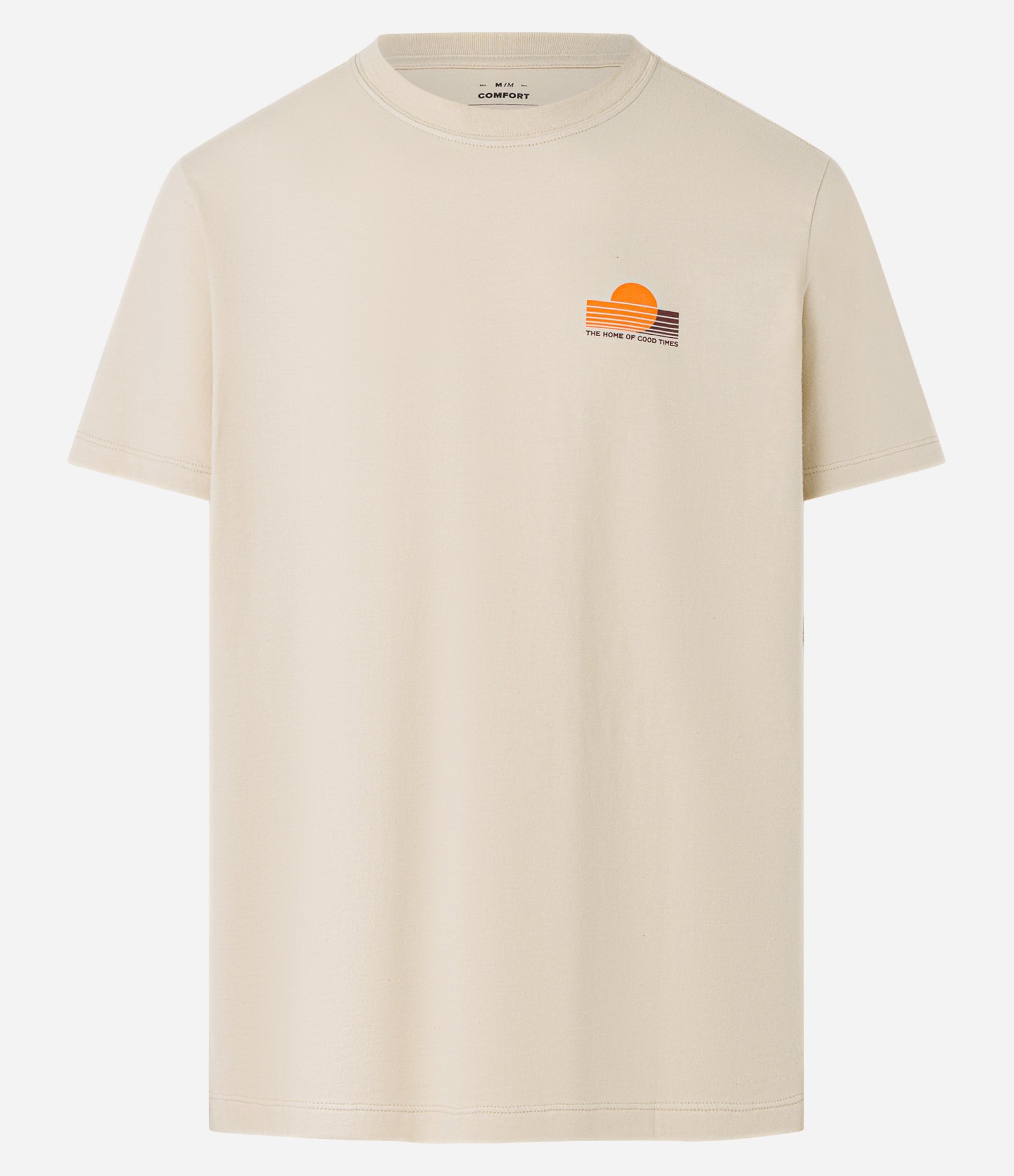 Camiseta Comfort com Estampa Surf Wild Life Outside Bege 5