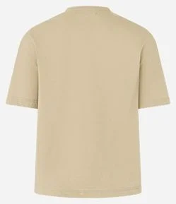 Camiseta Boxy em Algodão com Estampa Design Exhibition