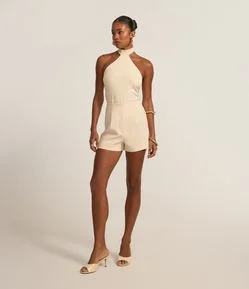 Short Alfaiatado com Pregas Frontais