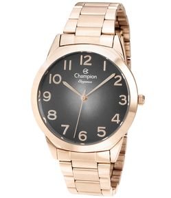 Kit Relógio Analógico Feminino Champion
