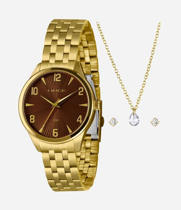 Cor: Dourado | Tamanho: U