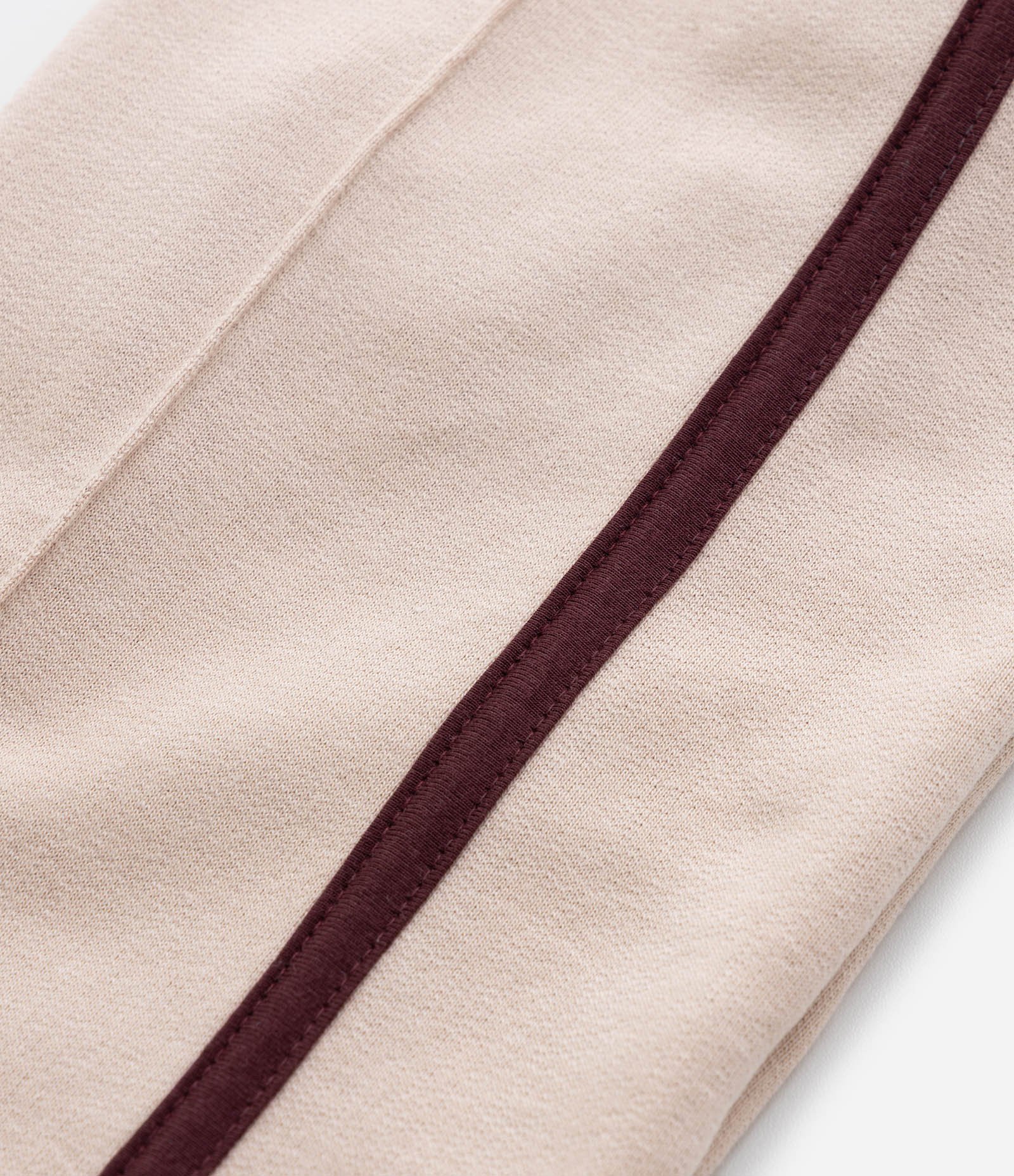 Calça Esportiva Infantil com Listra Lateral - Tam 1 a 6 Anos Bege 4