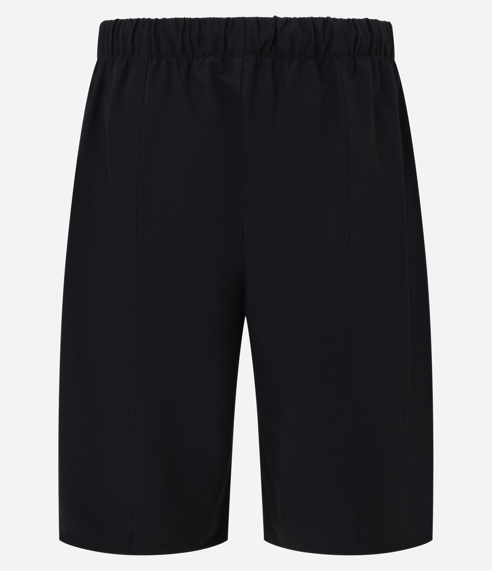 Bermuda Baggy em Poliamida com Bolsos Preto 8