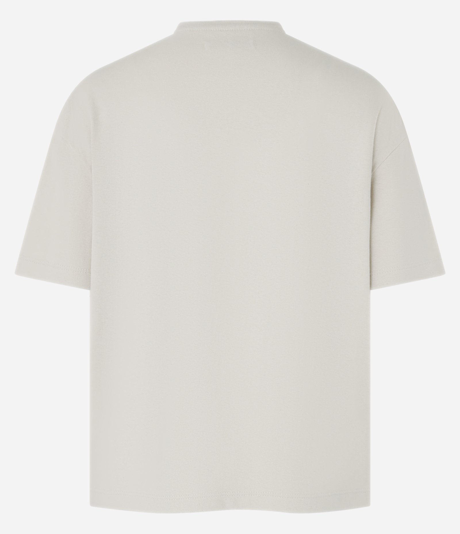 Camiseta em Algodão com Lettering Paradis Bege 6