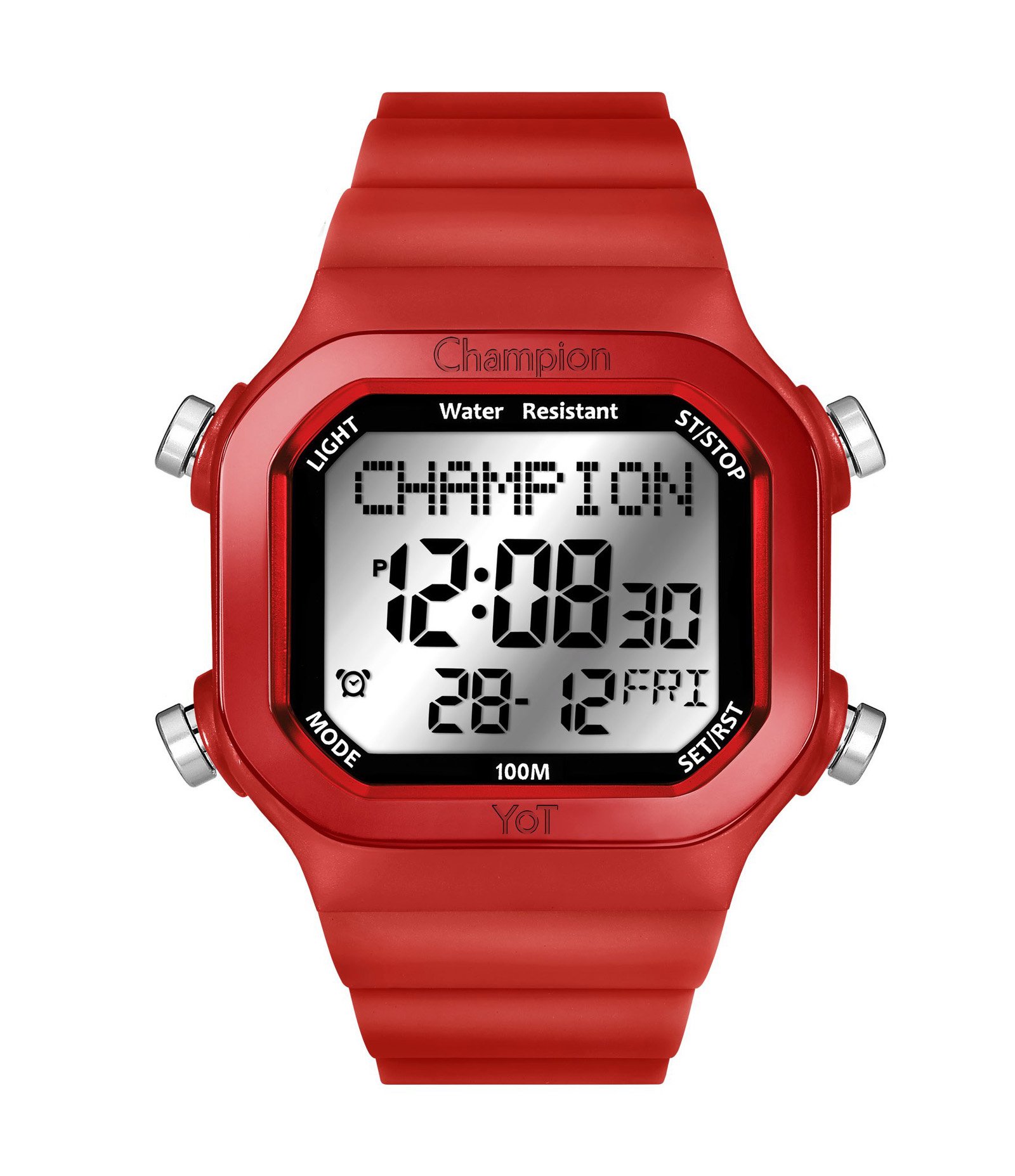 Relógio Champion Yot Digital Vermelho 1