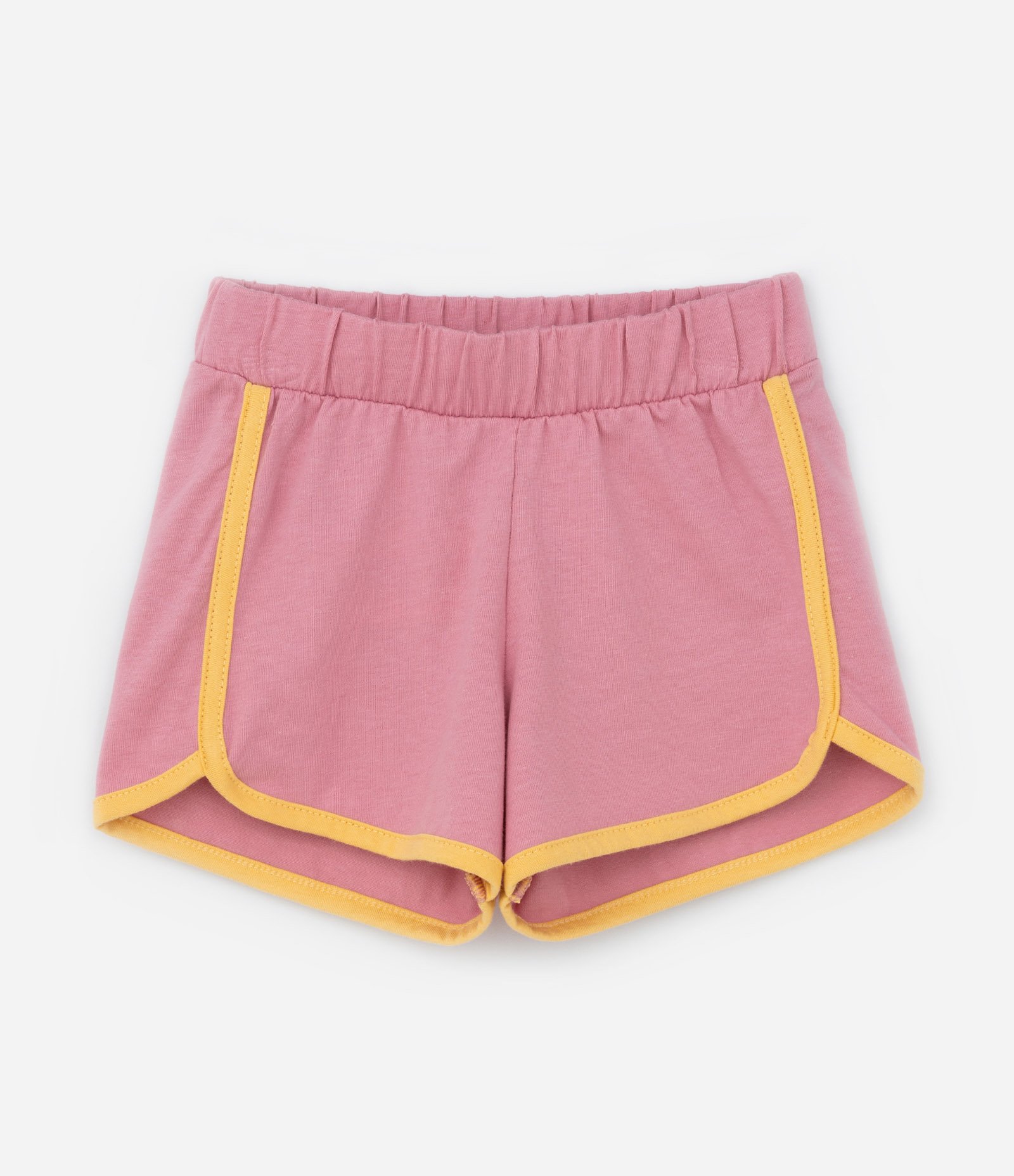 Conjunto Infantil com Viés Contrastante e Amarração - Tam 1 a 6 Anos Rosa 5