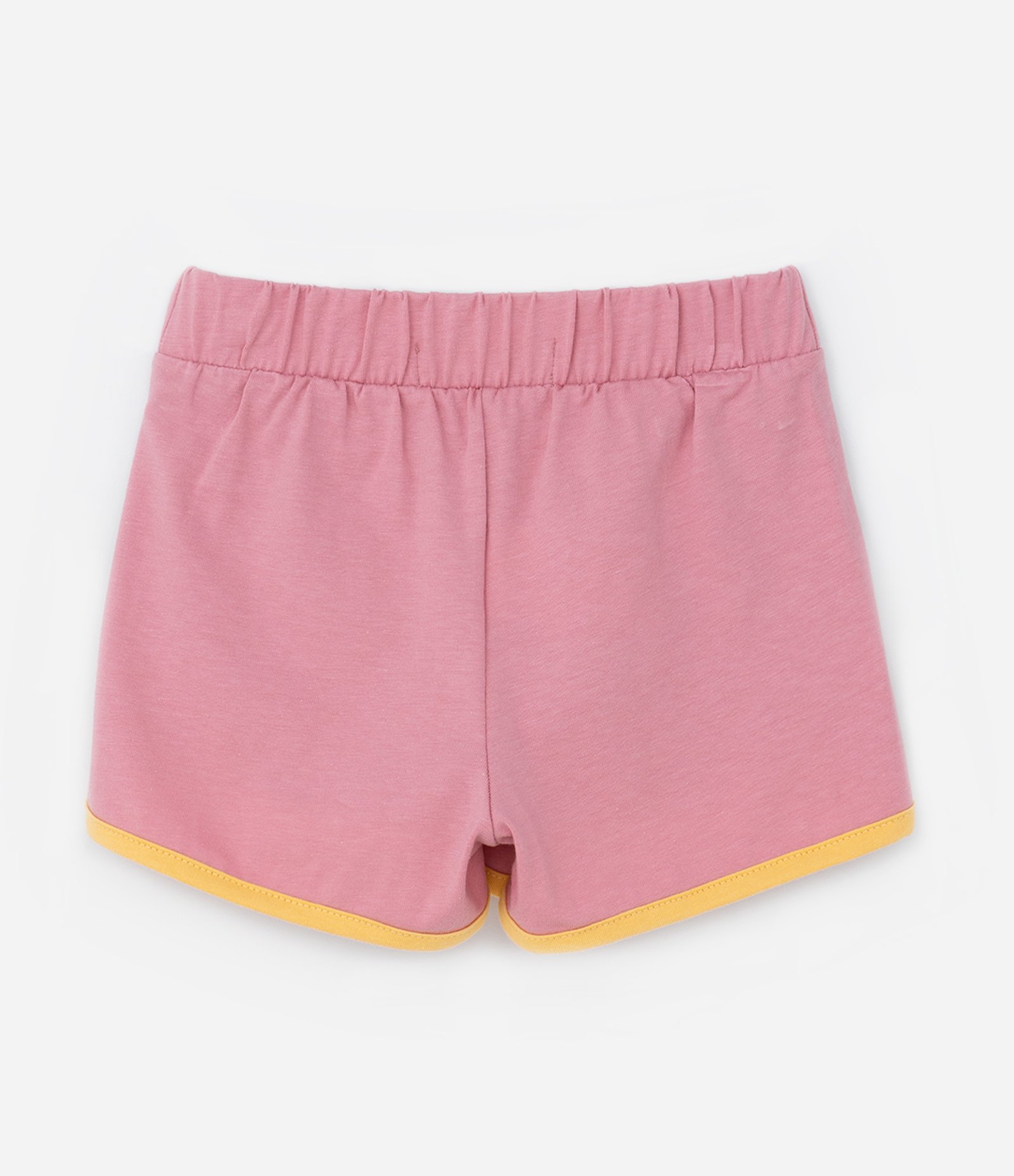 Conjunto Infantil com Viés Contrastante e Amarração - Tam 1 a 6 Anos Rosa 6