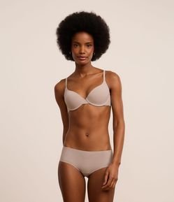Calcinha Boyshort em Microfibra Texturizada