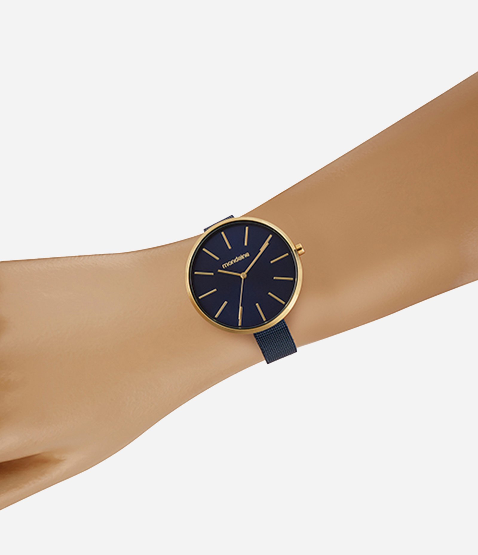 Relógio Cronógrafo Masculino Mondaine Azul 3