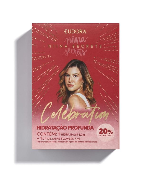 Promopack Celebration Niina Secrets Hidra Balm 3,2g + Lip Oil Shine Flowers 7ml