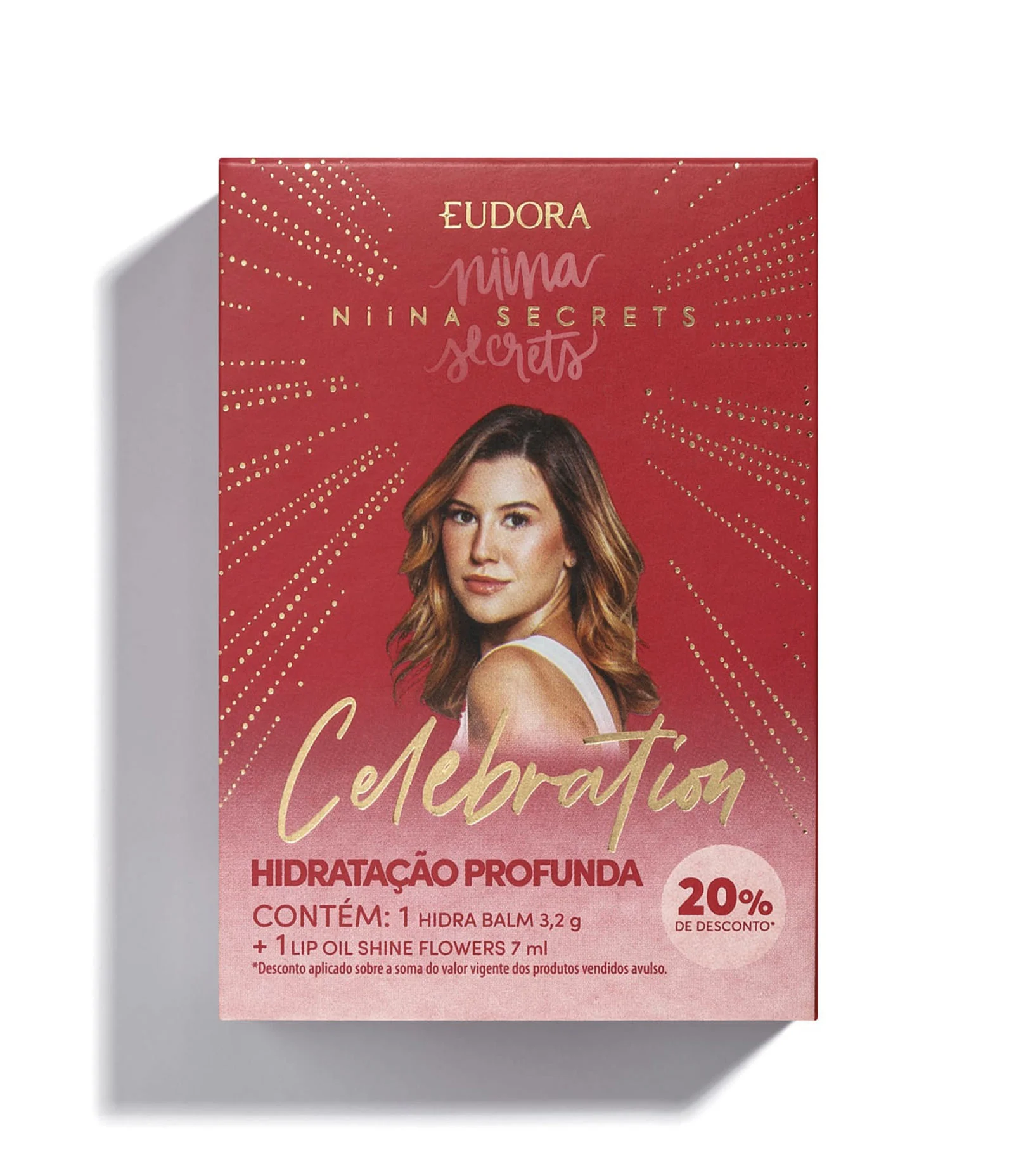 Promopack Celebration Niina Secrets Hidra Balm 3,2g + Lip Oil Shine Flowers 7ml  Colorido 1