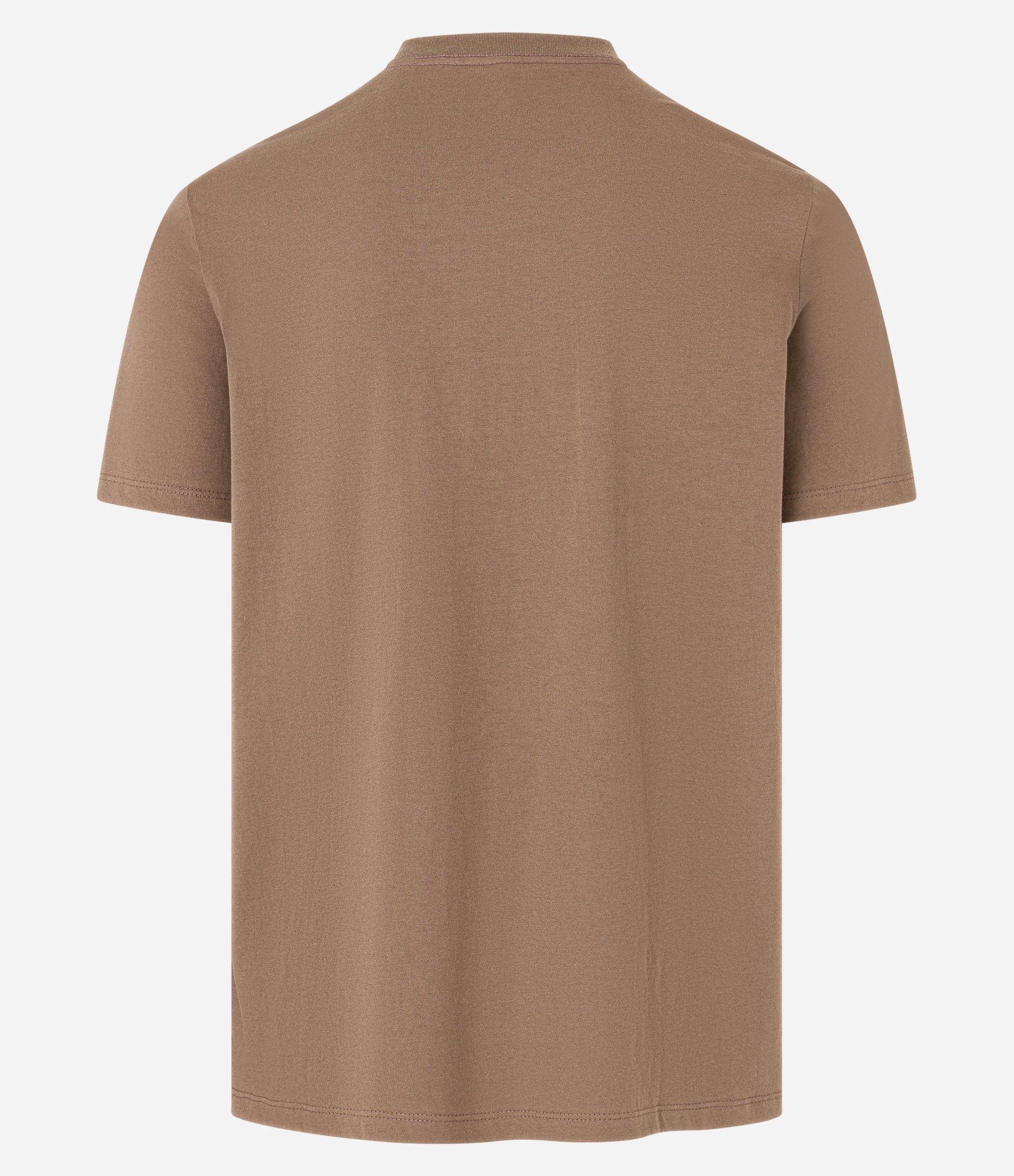 Camiseta Comfort em Algodão com Estampa Lettering Mandacaru Marrom 5