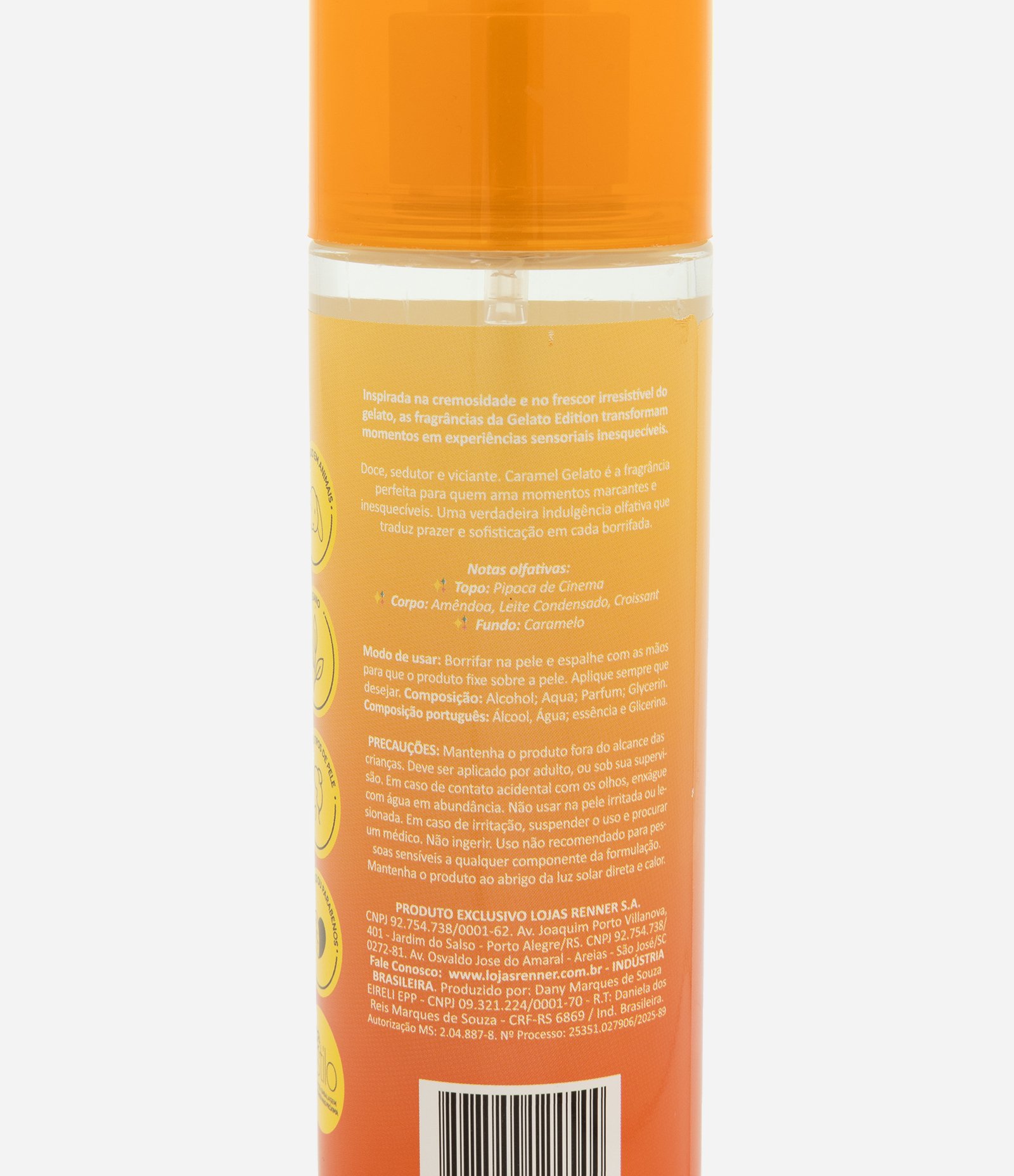 Body Splash Caramel Gelato 200ml 3