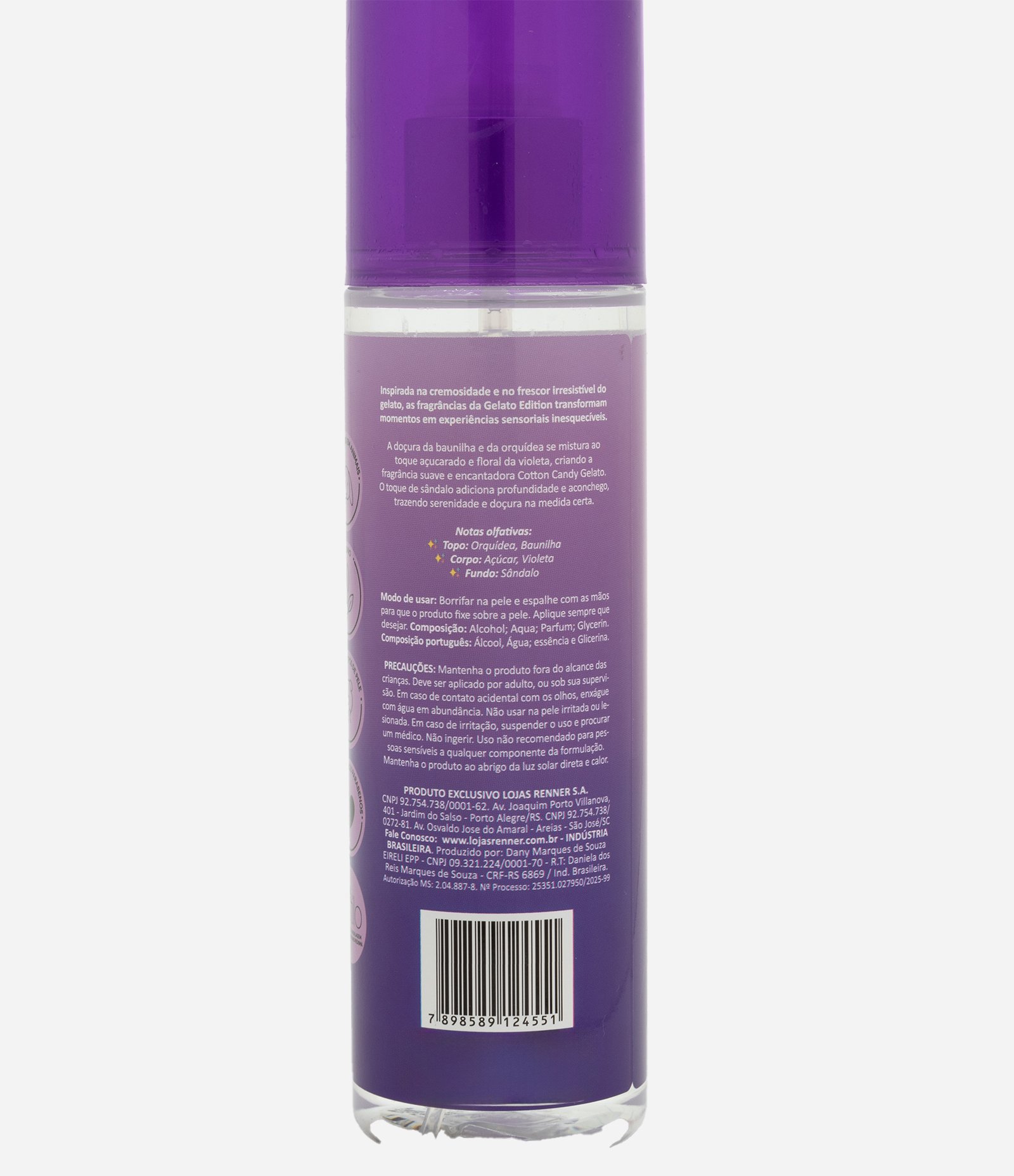 Body Splash Cotton Candy Gelato 200ml 3