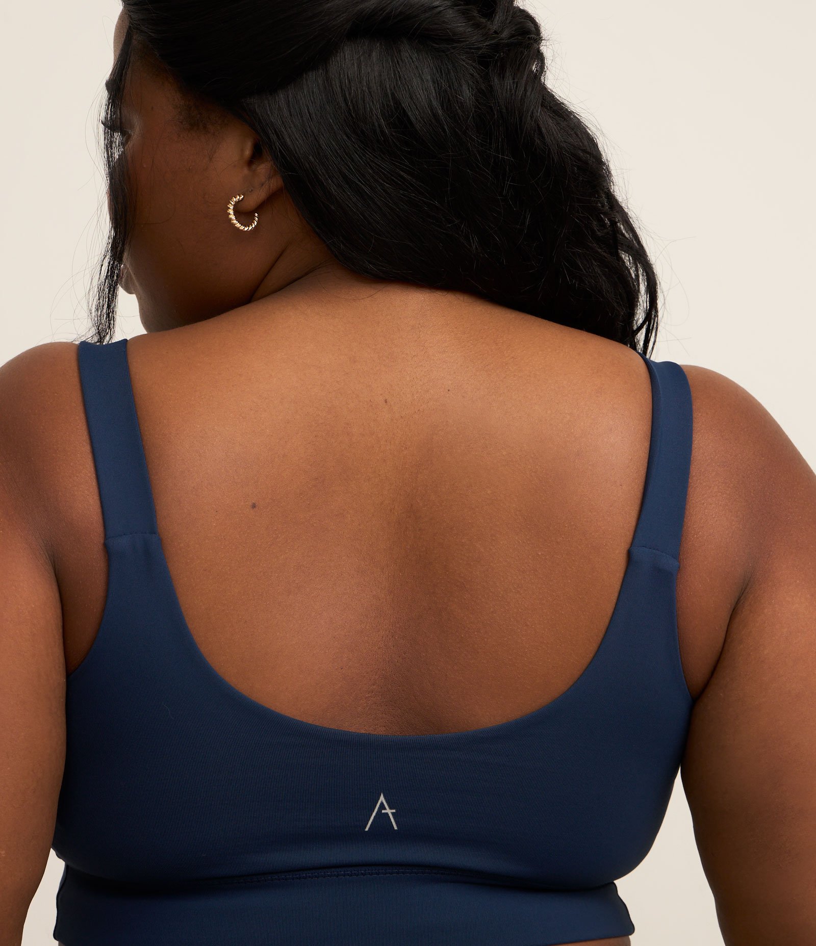 Top Regata Esportivo com Tecnologia Dry Curve e Plus Size Azul Marinho 3