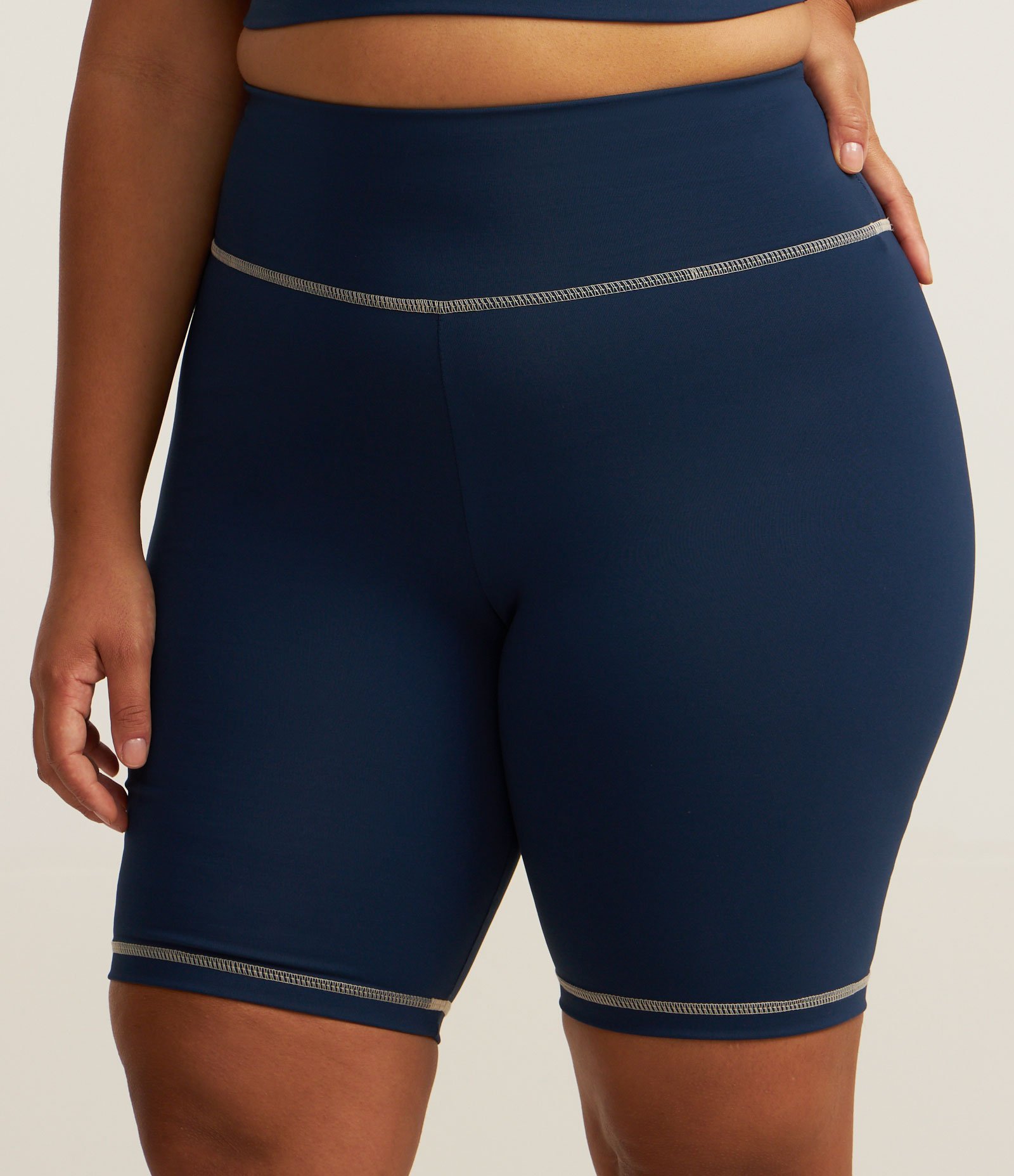 Bermuda Ciclista Esportiva Tecnologia Dry Curve & Plus Size Azul 2