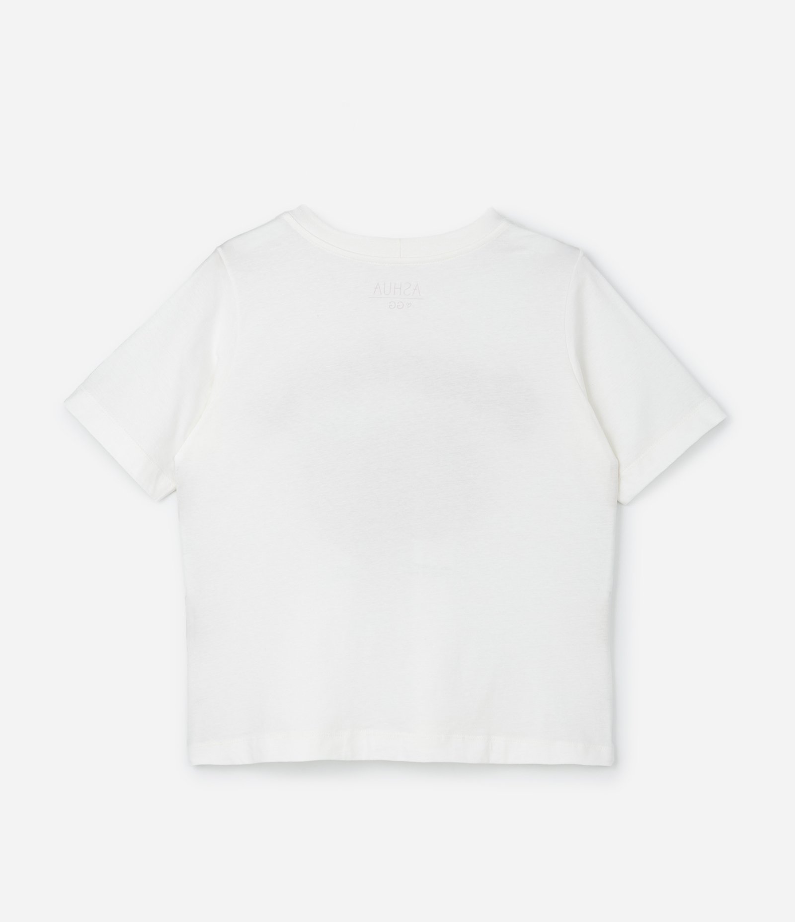 Camiseta em Algodão com Estampa de Framboesa Curve & Plus Size Branco 5