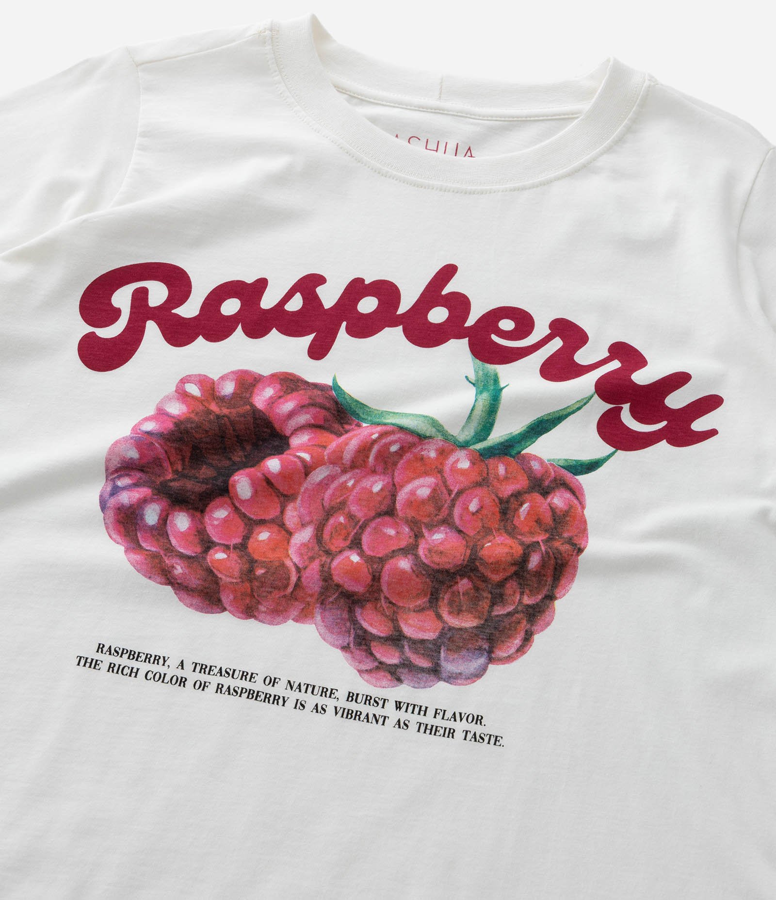 Camiseta em Algodão com Estampa de Framboesa Curve & Plus Size Branco 8