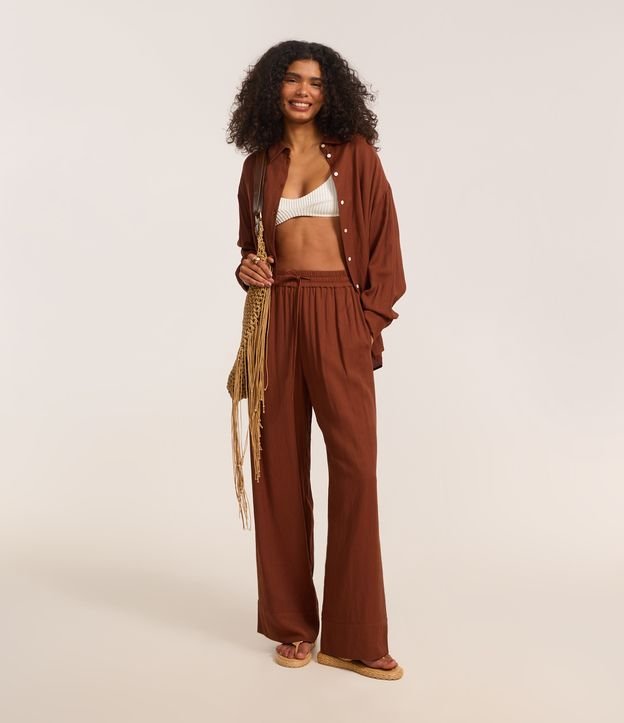 Cor: Marrom | Tamanho: P