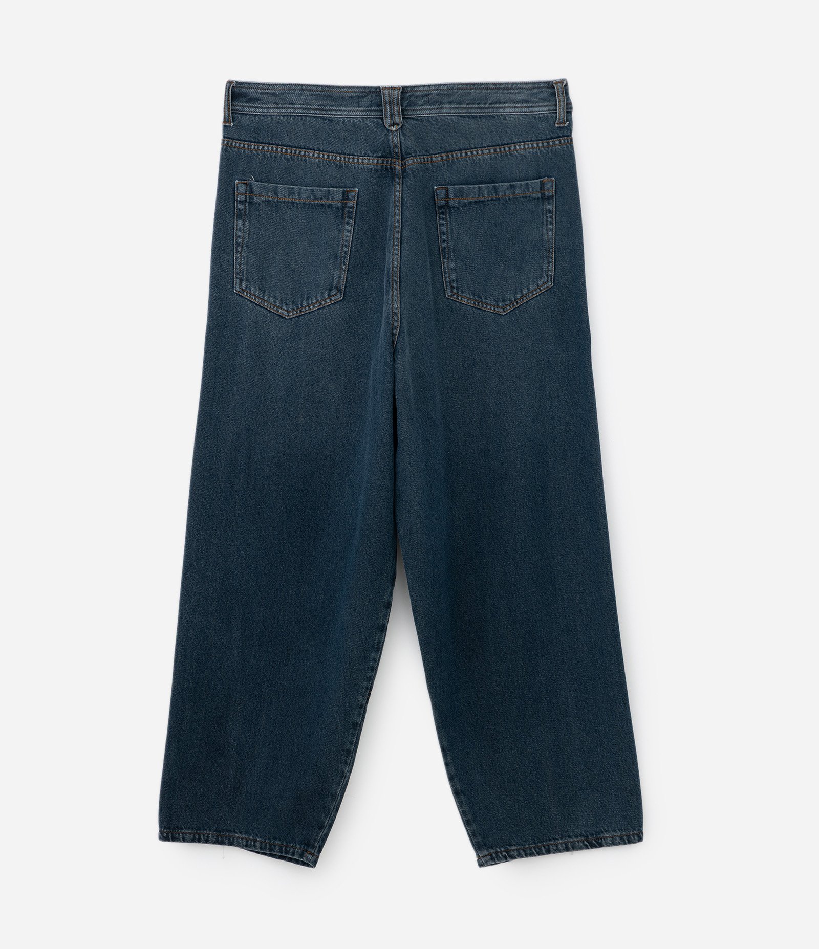 Calça Skater Dirty em Jeans com Recortes Azul 5