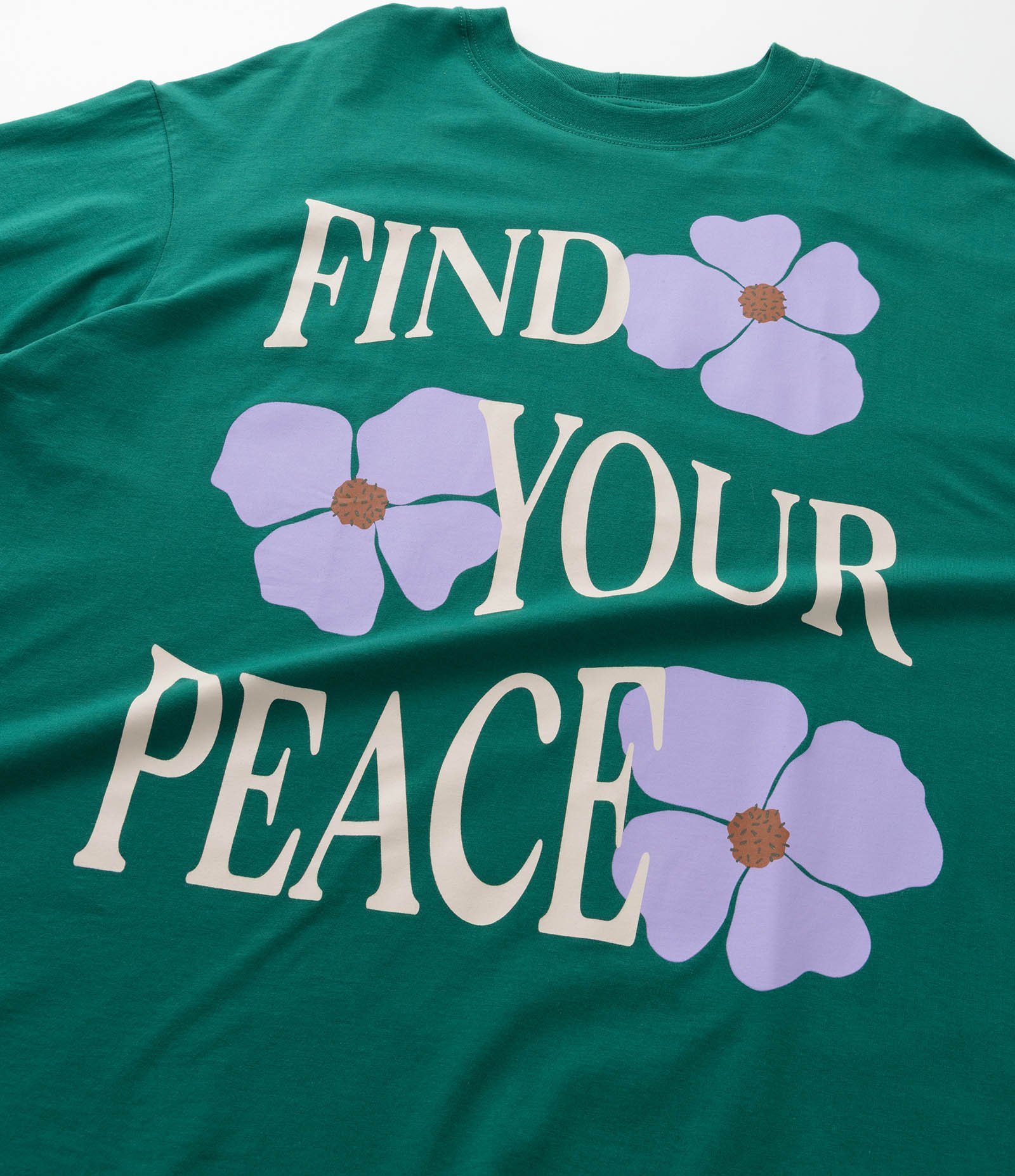 Camiseta Alongada com Estampa Lettering Curve & Plus Size Verde 6