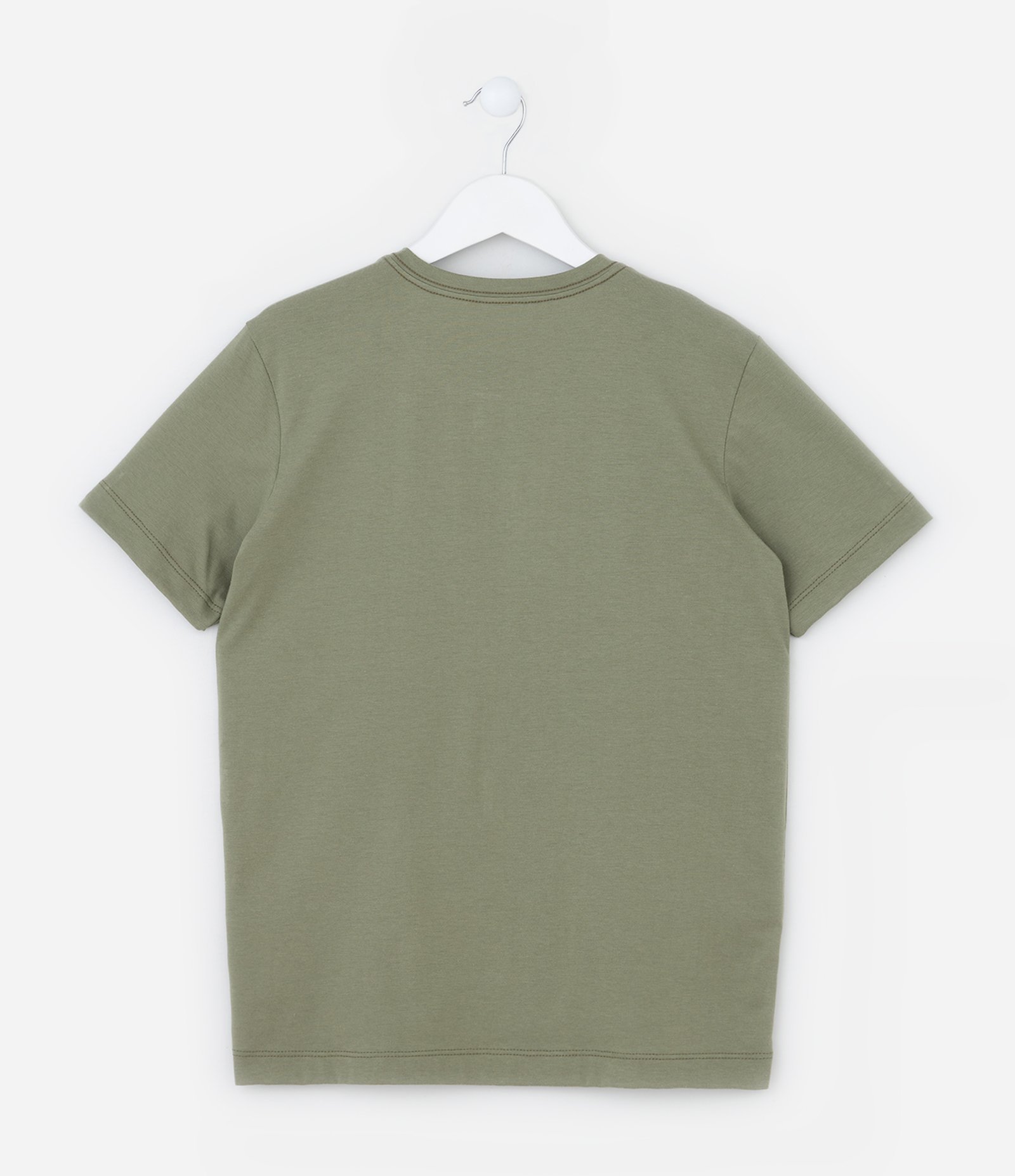 Camiseta Infantil com Estampa Elementos Esportivos - Tam - 5 a 14 Anos Verde 2