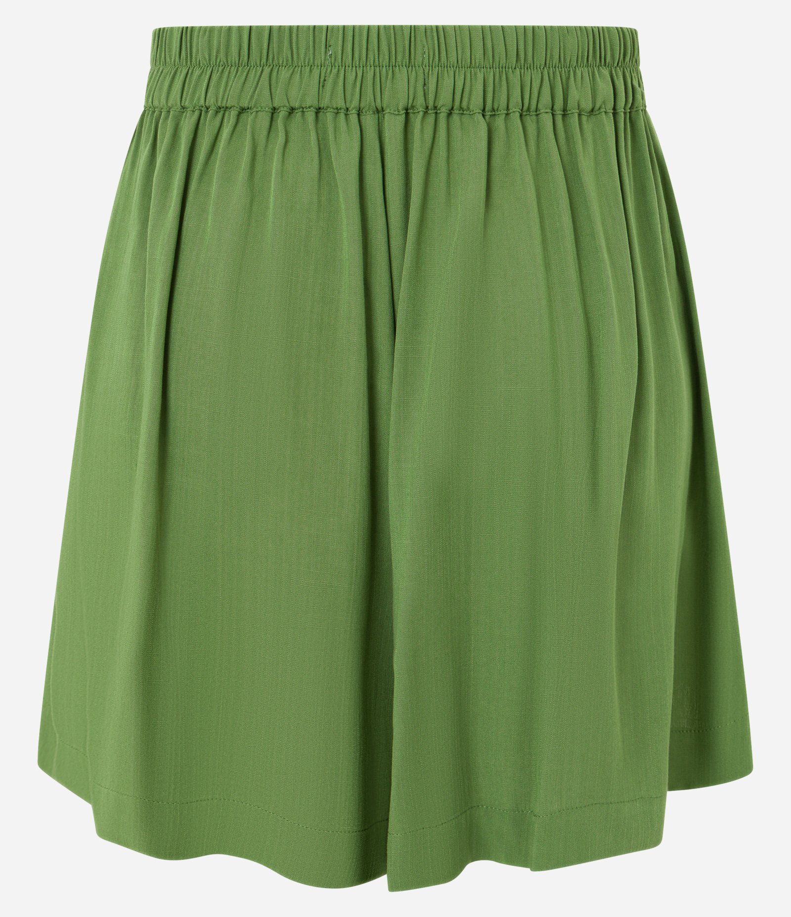 Short Curto com Pregas e Bolsos Verde 6