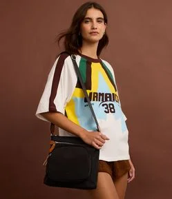 Bolsa Postman com Alça Trnasversal de Gorgurão