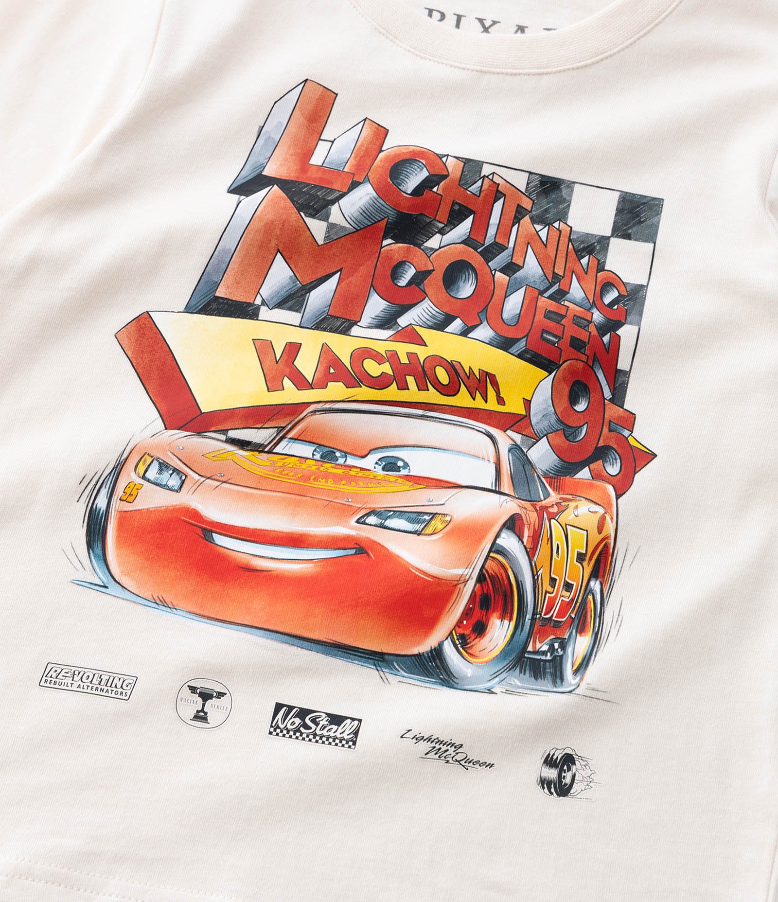 Conjunto Infantil em Algodão Carros -Tam 2 a 6 Anos Bege/Preto 11