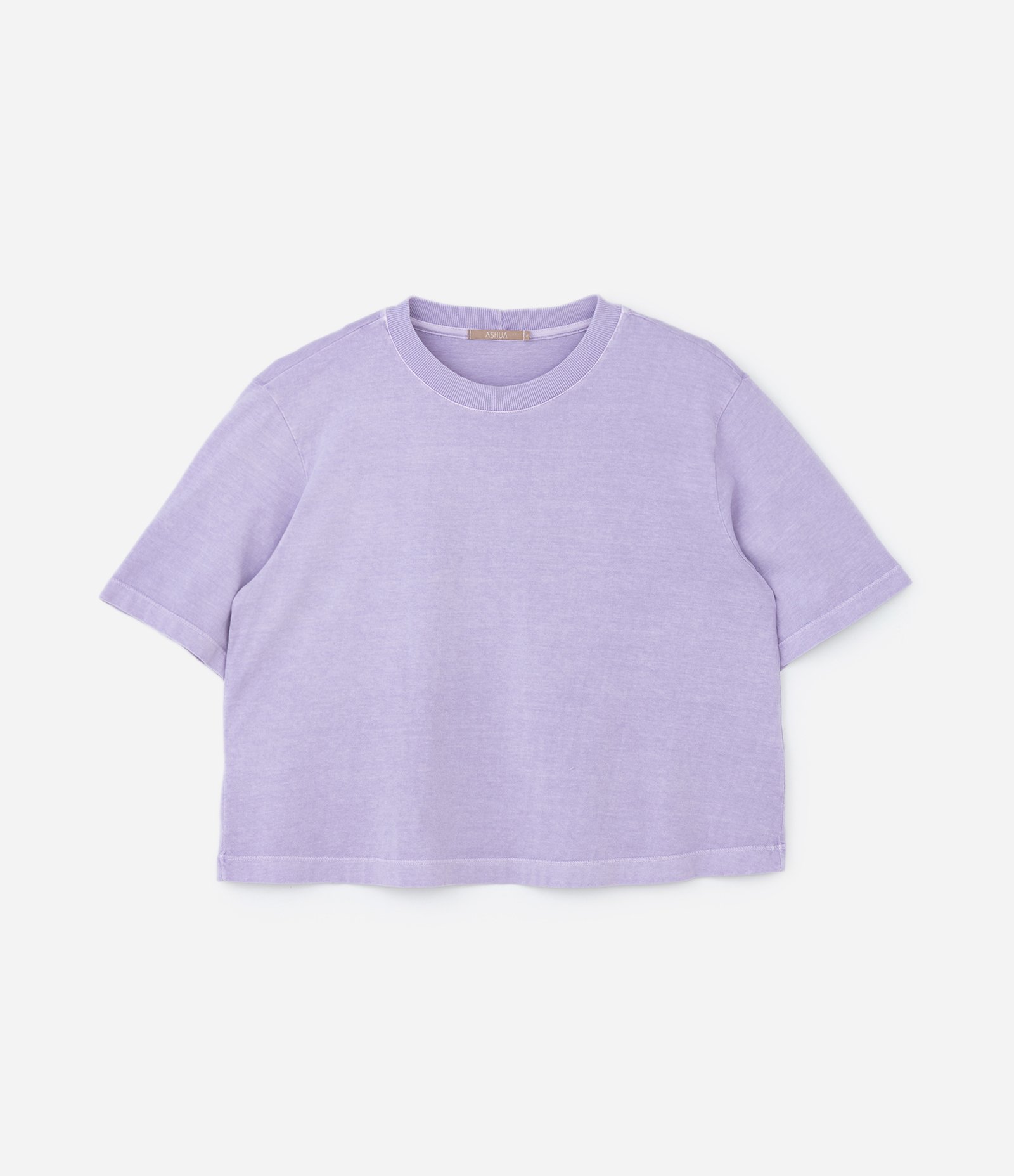 Blusa Básica Estonada Curve & Plus Size Lilás 4