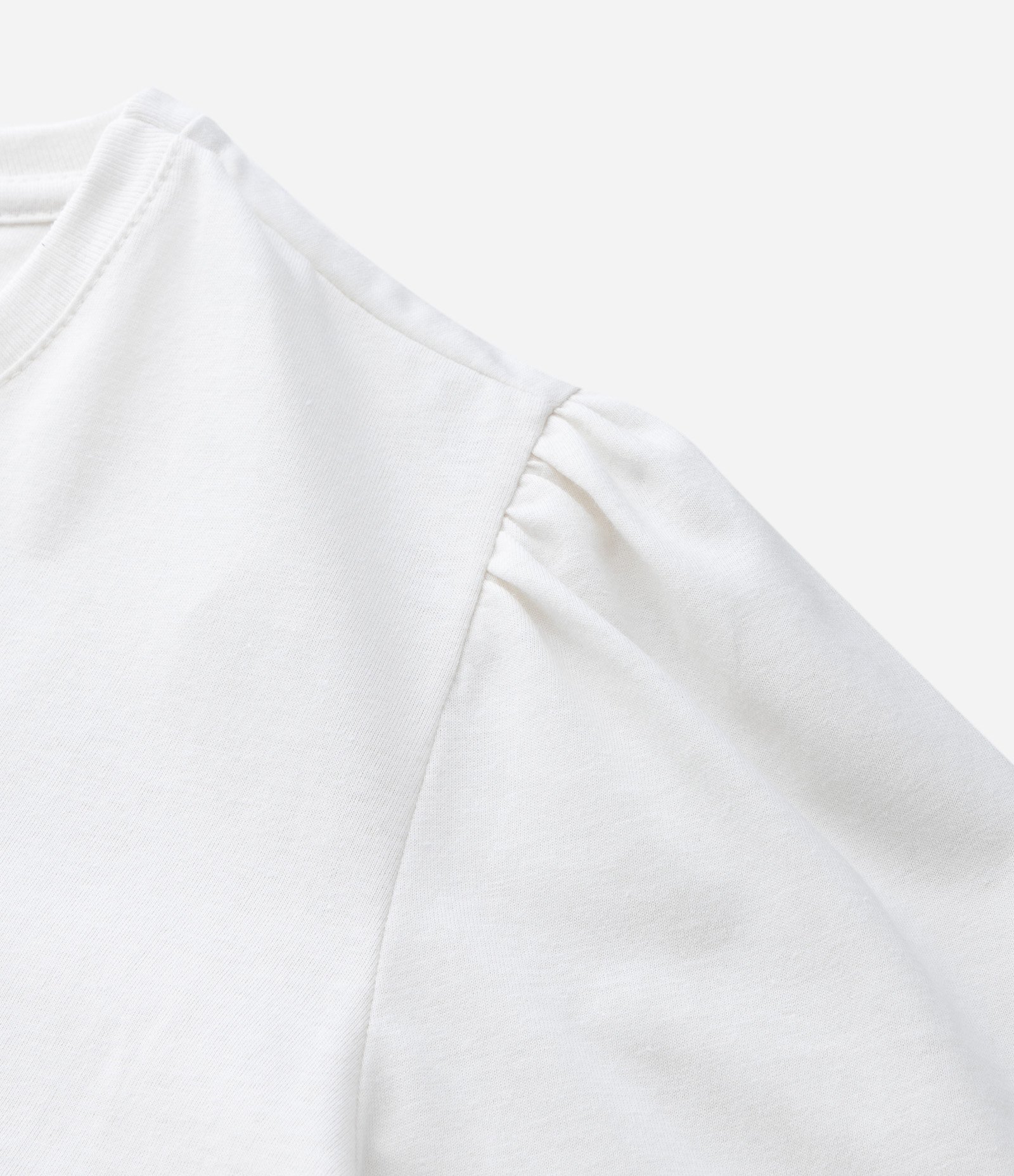 Blusa com Manga Bufante e Cerejinhas Curve & Plus Size Branco 6