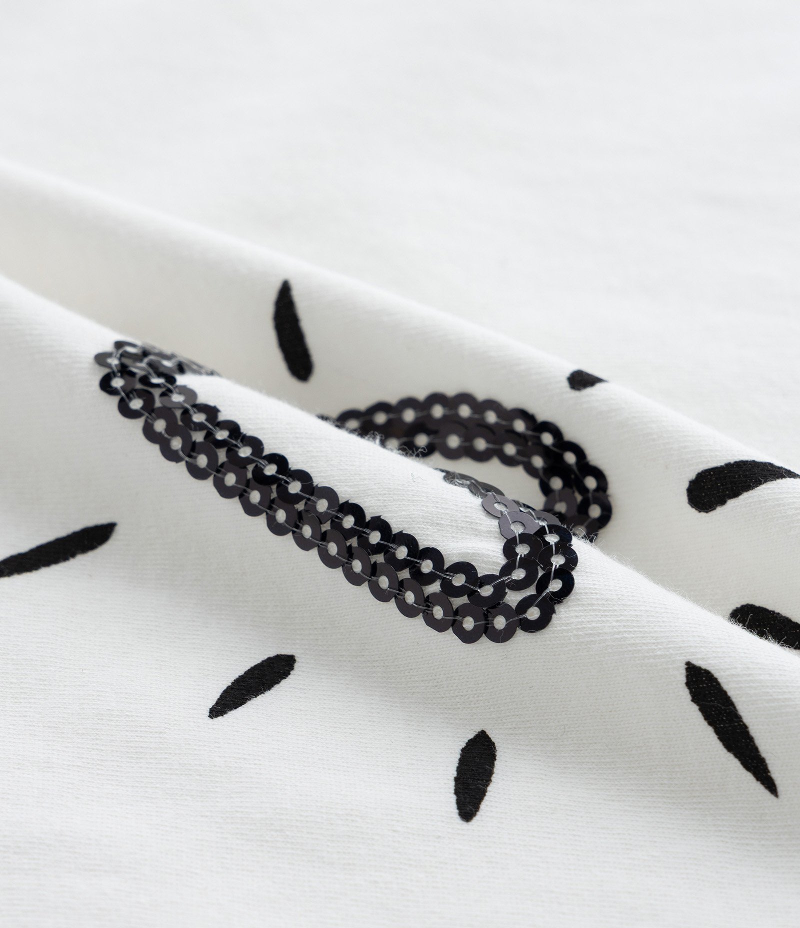 Blusa em Algodão com Manga Bufante e Estampa Romântica Curve & Plus Size Branco 5