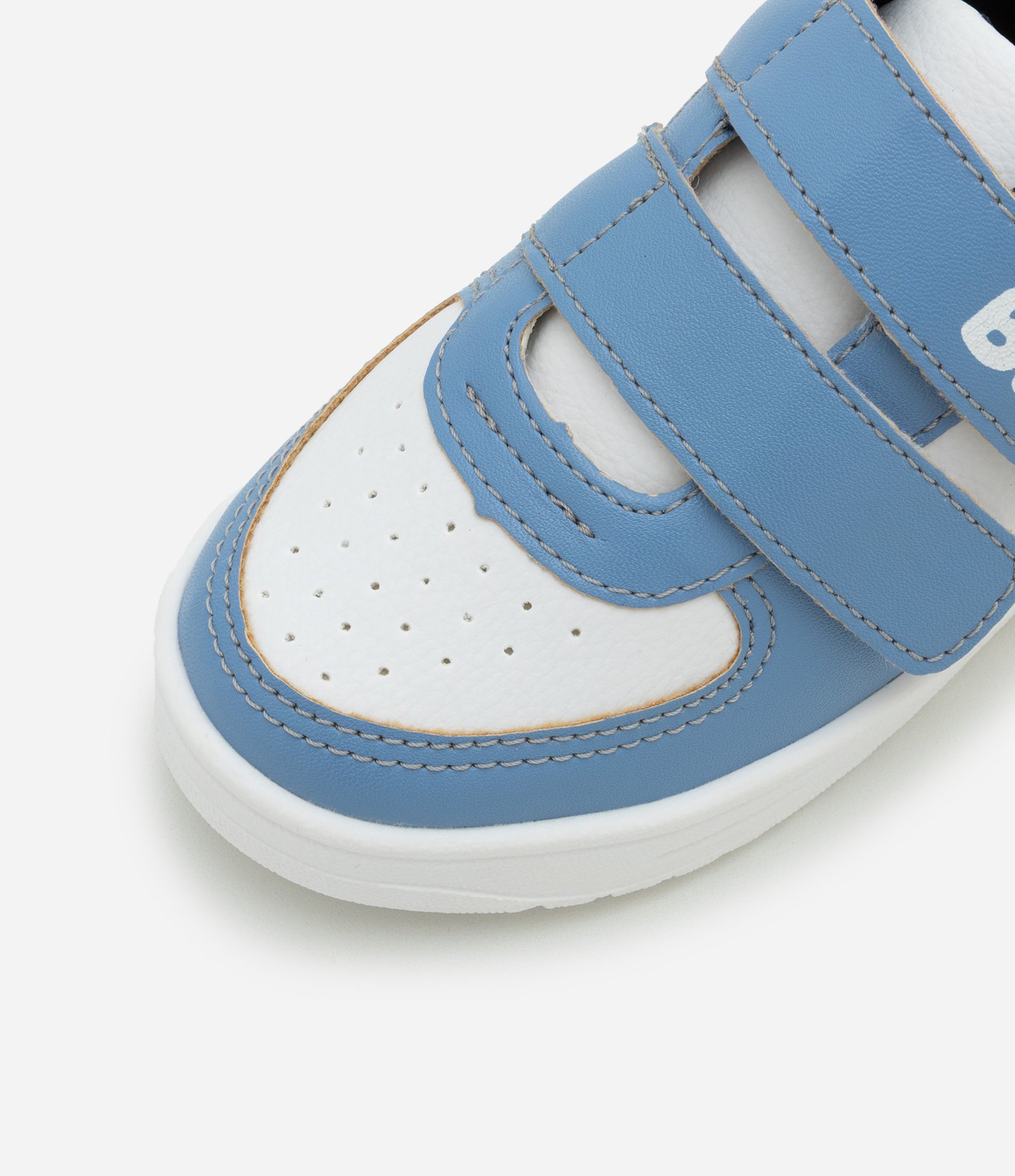 Tênis Infantil com Recortes e Tiras de Velcro Bluey - Tam 20 a 27 Azul/Branco 5
