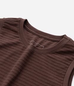 Regata Infantil Texturizada Básica - Tam 5 a 14 Anos